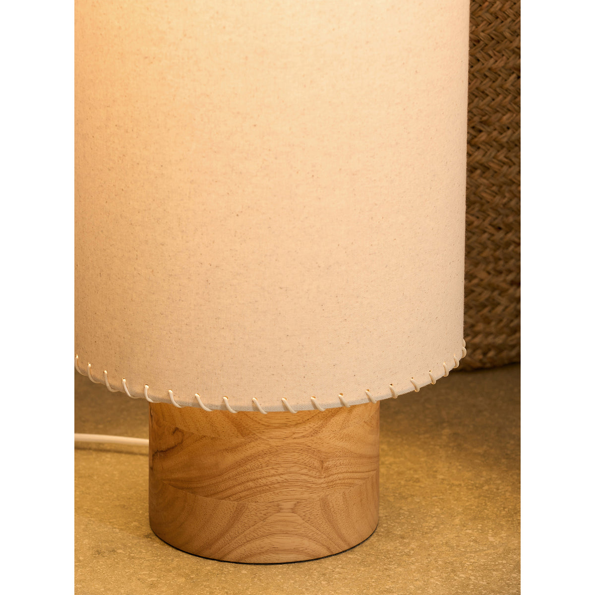 MADE.COM Neutra Floor Lamp - Natural