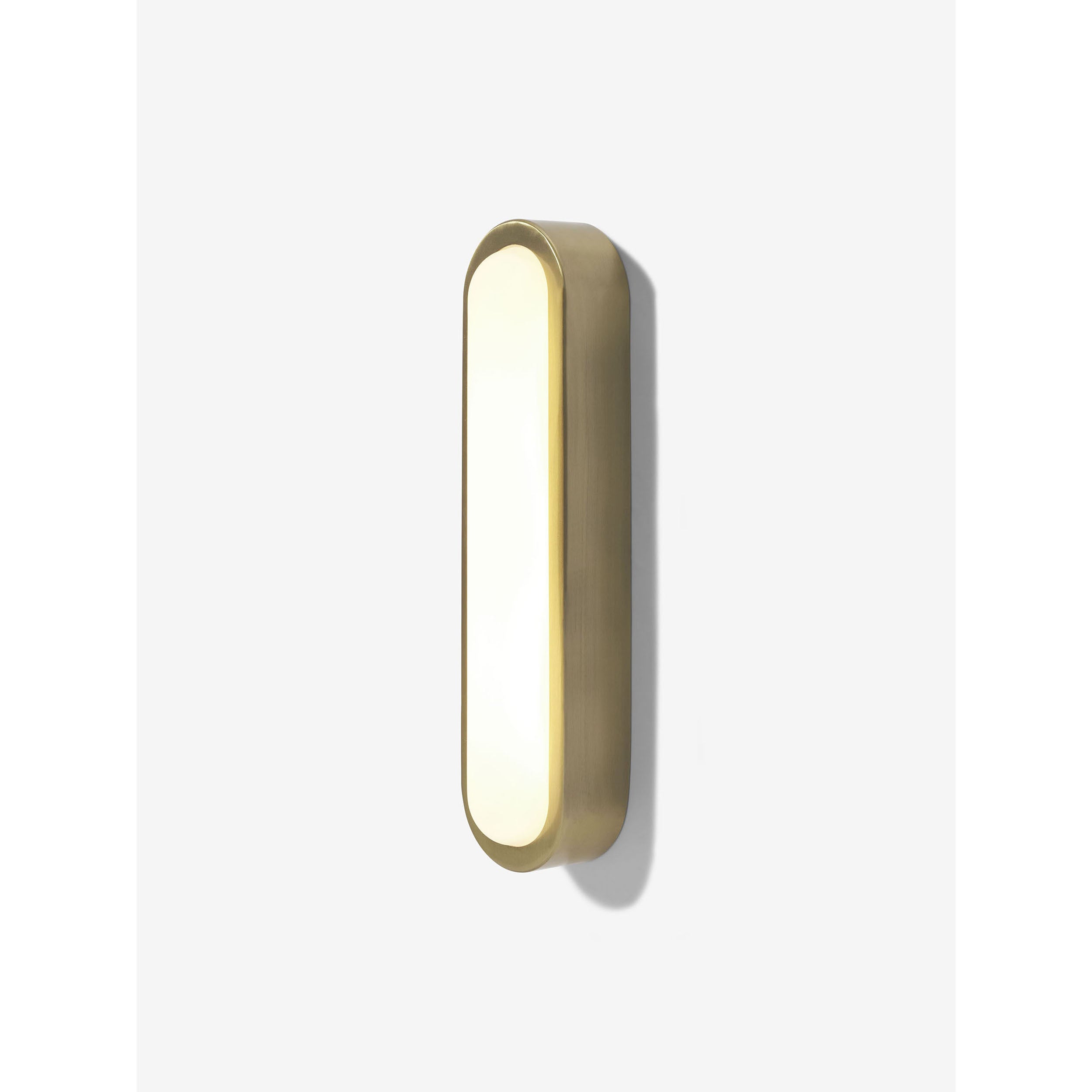 MADE.COM Nura Flush IP44 Bathroom Wall Light - Brass