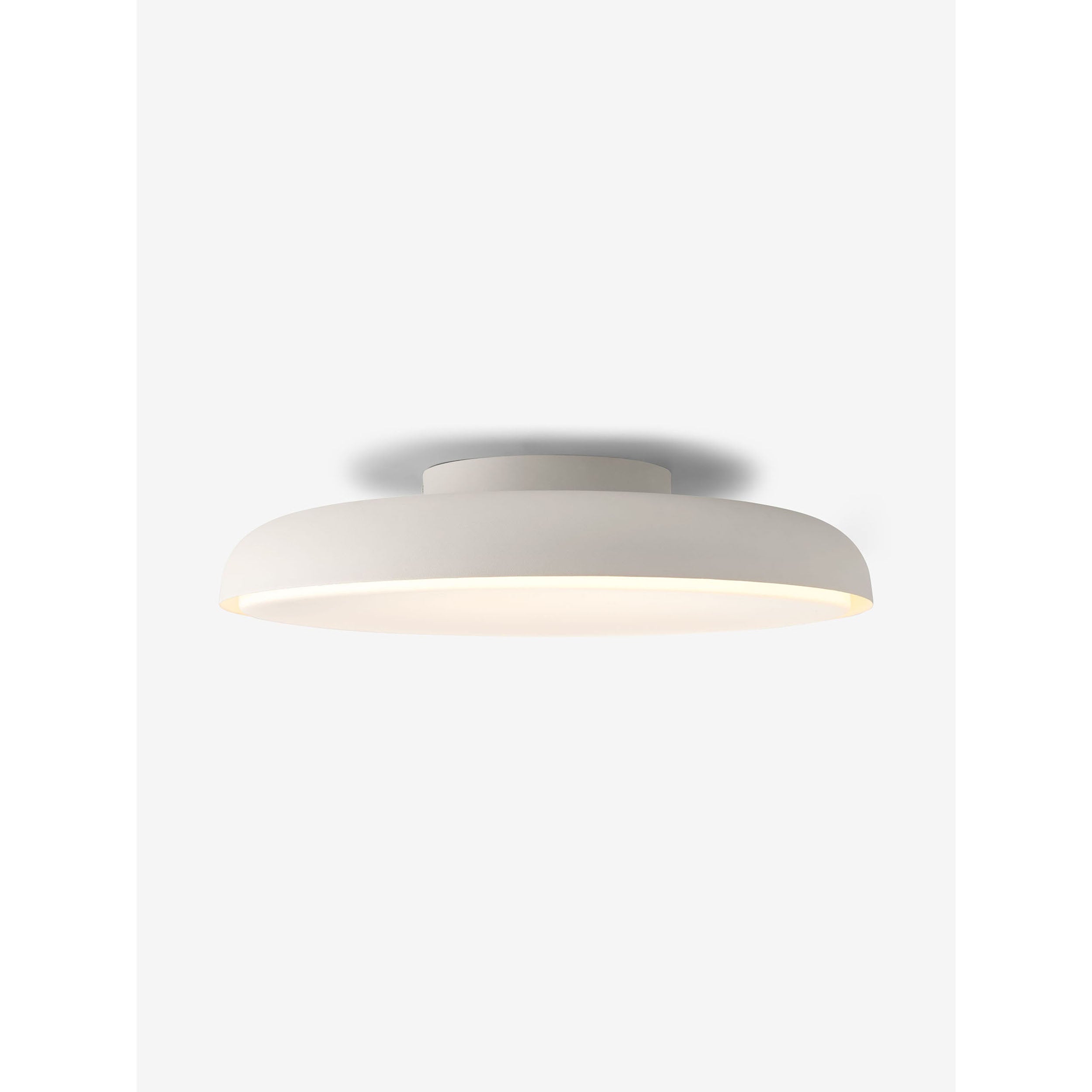MADE.COM Nura Flush IP44 Bathroom Ceiling Light - Ivory