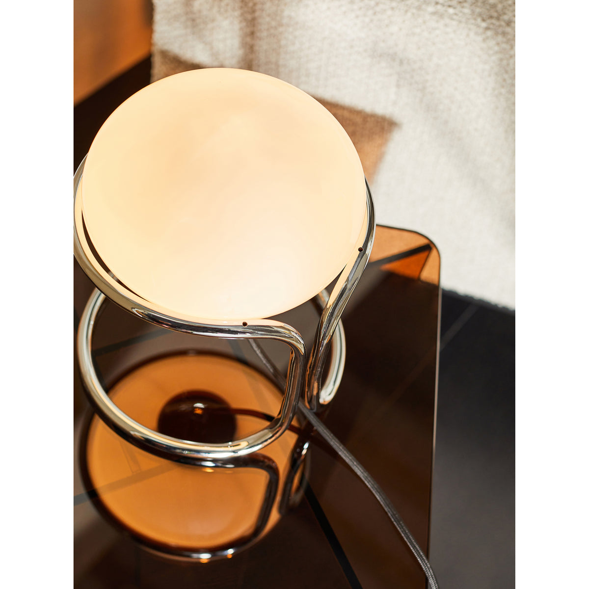 MADE.COM Piper Table Lamp - Chrome