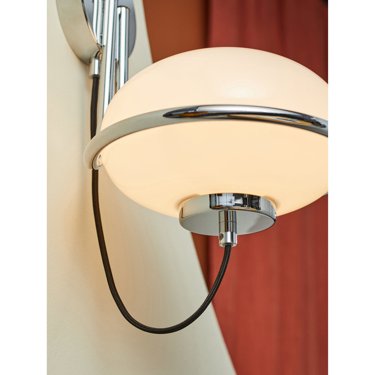 MADE.COM Piper Wall Light - Chrome