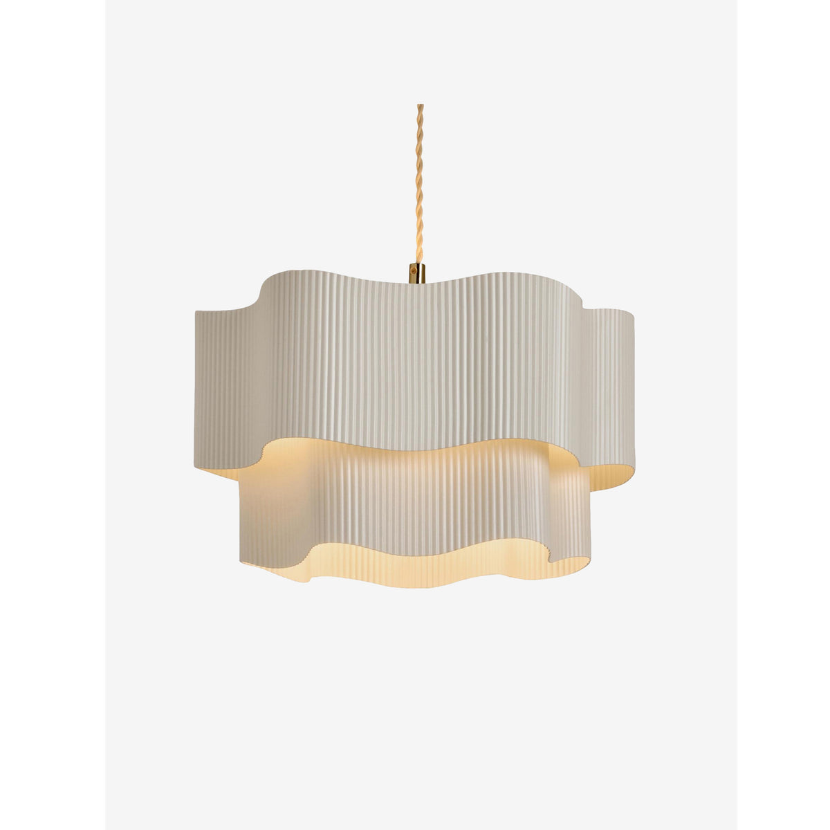 MADE.COM Sydney Easy Fit Ceiling Light Shade - Cream
