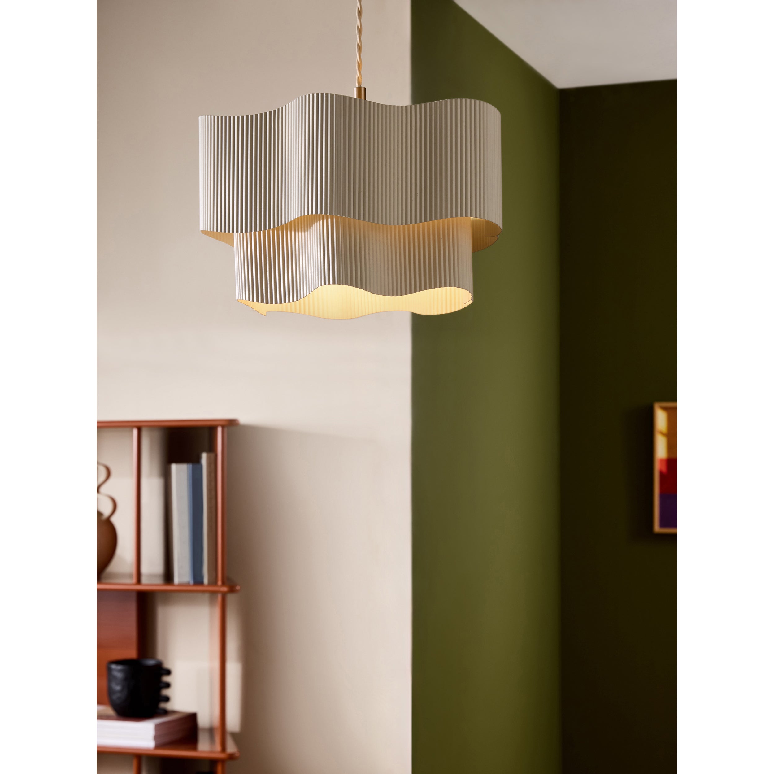 MADE.COM Sydney Easy Fit Ceiling Light Shade - Cream