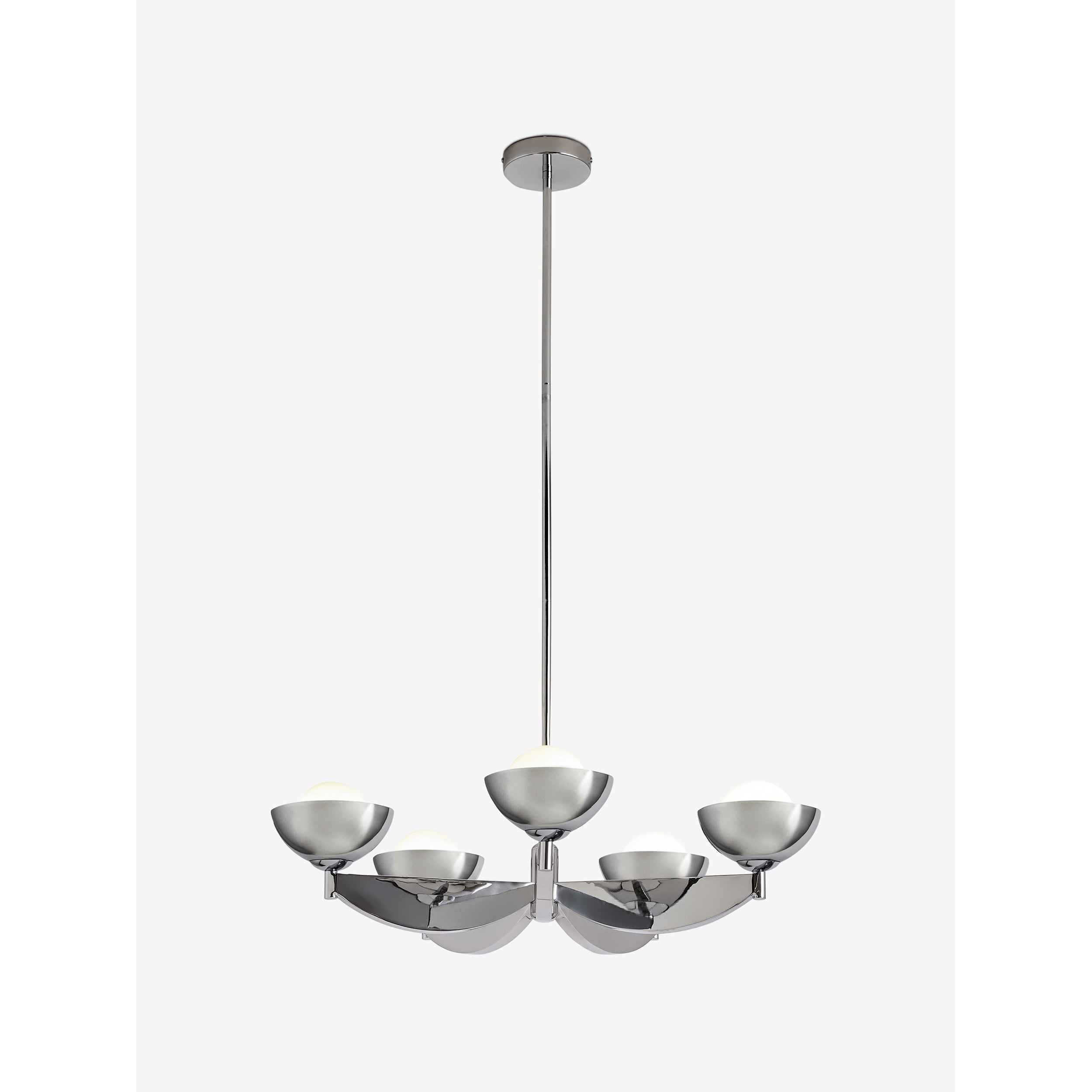 MADE.COM Layla Large Ceiling Light - Chrome
