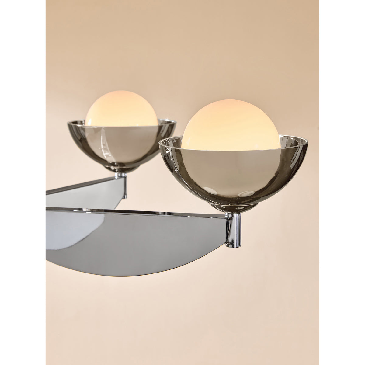 MADE.COM Layla Large Ceiling Light - Chrome