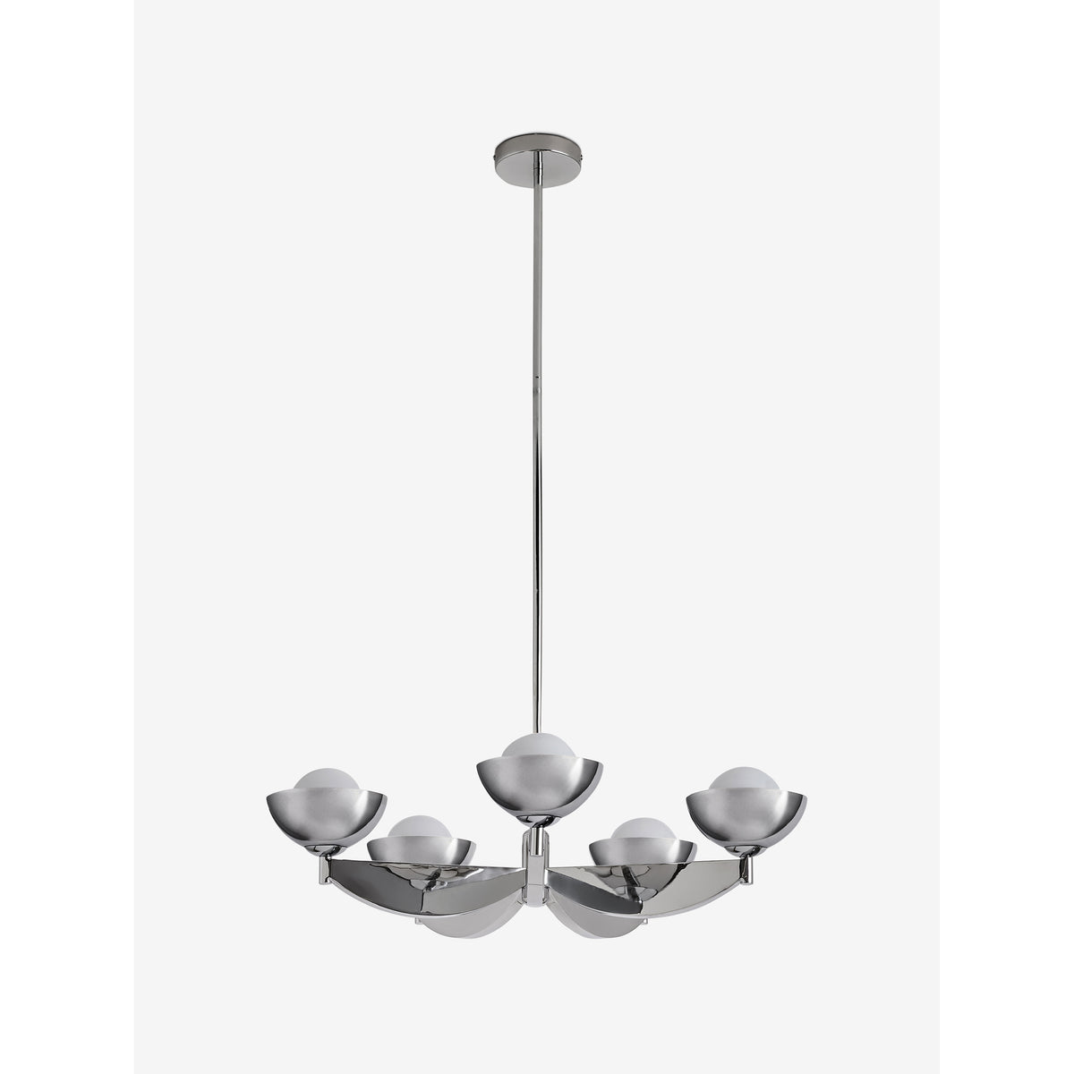 MADE.COM Layla Large Ceiling Light - Chrome