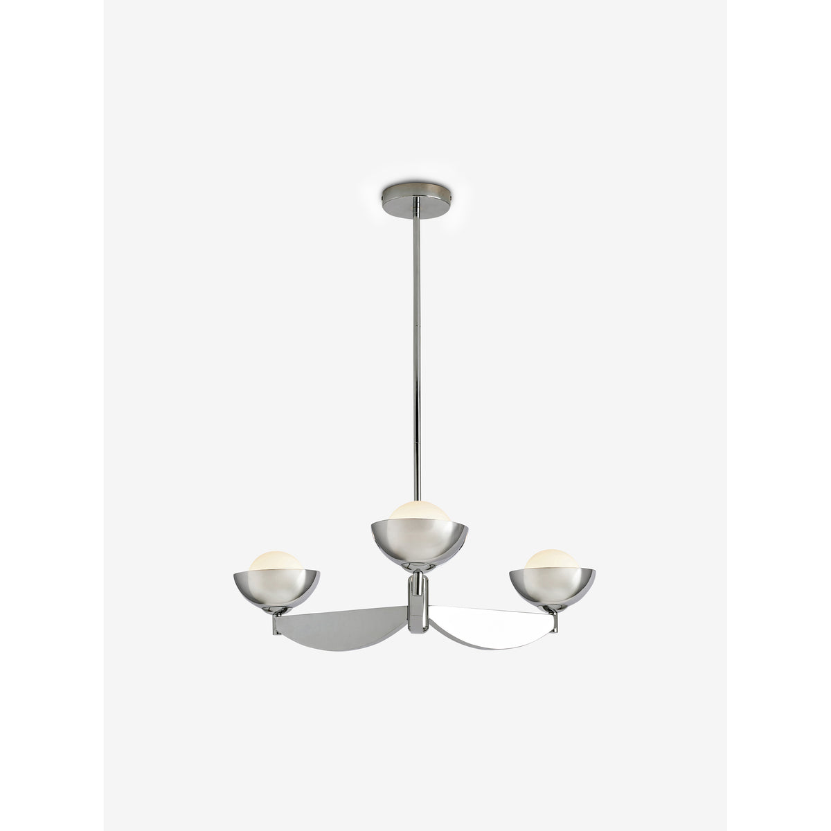 MADE.COM Layla Small Ceiling Light - Chrome