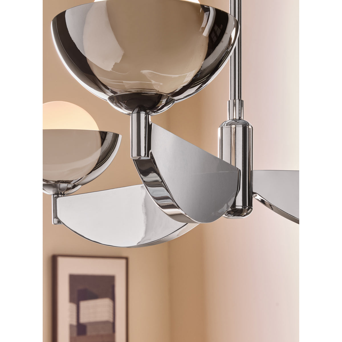 MADE.COM Layla Small Ceiling Light - Chrome