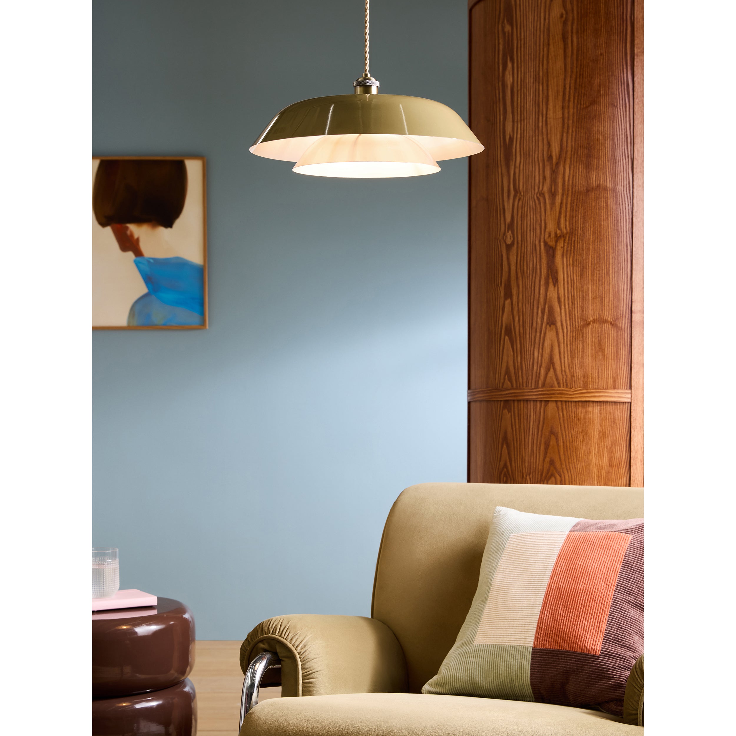MADE.COM Eero Easy Fit Shade - Chrome