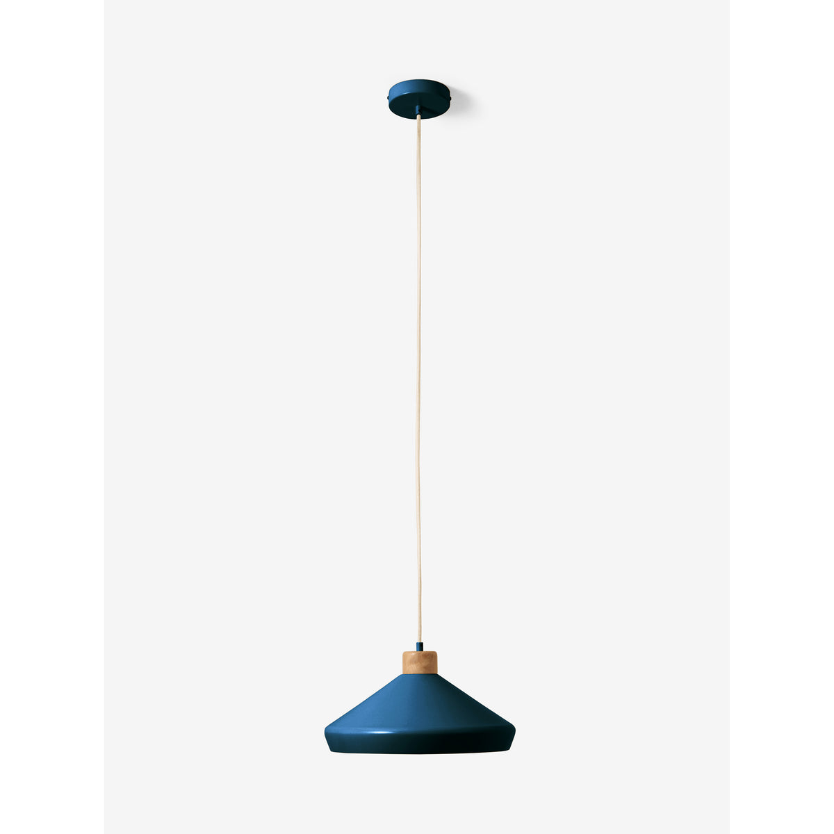 MADE.COM Albert Ceiling Pendant Light - Navy