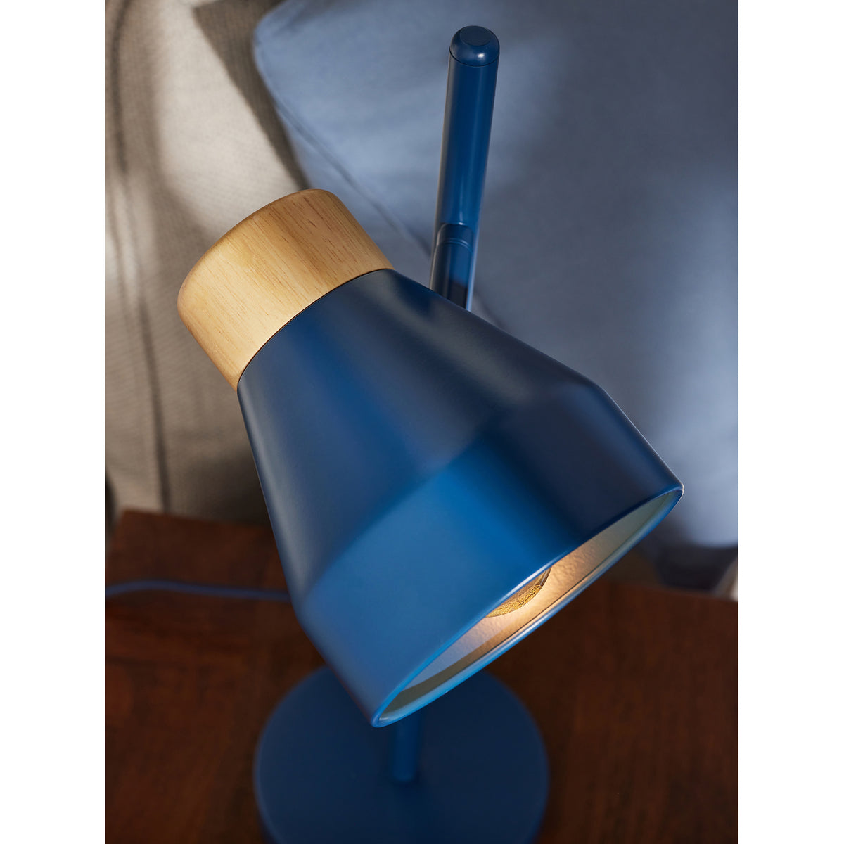 MADE.COM Albert Table Lamp - Navy