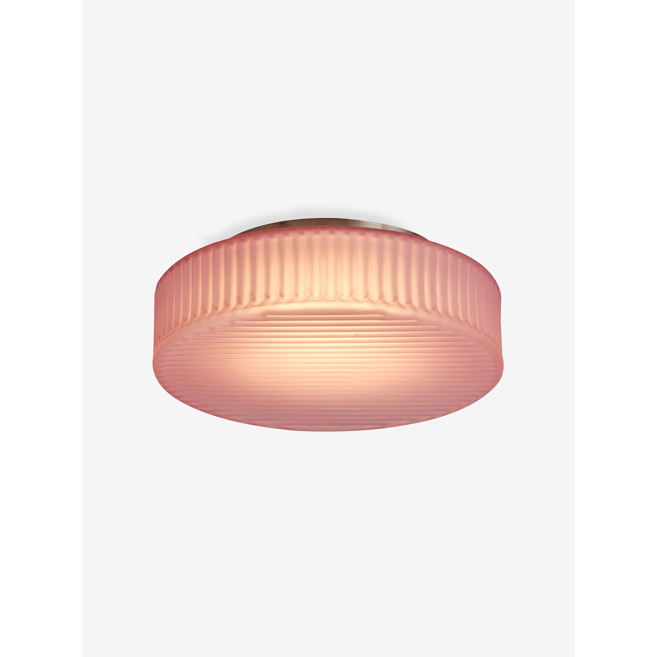 MADE.COM Alma Flush Ceiling Light - Pink