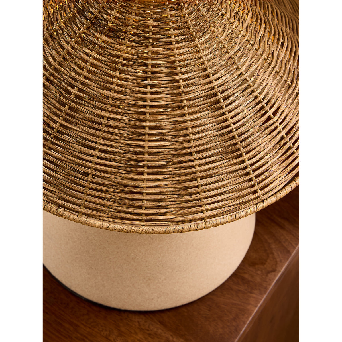 MADE.COM Marlowe Ceramic Table Lamp - Natural