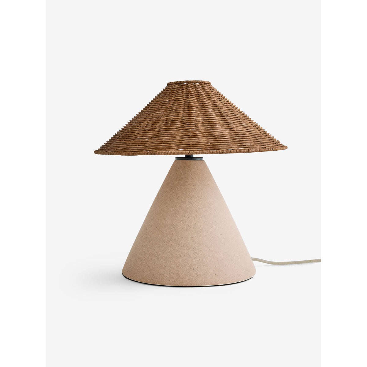 MADE.COM Marlowe Ceramic Table Lamp - Natural