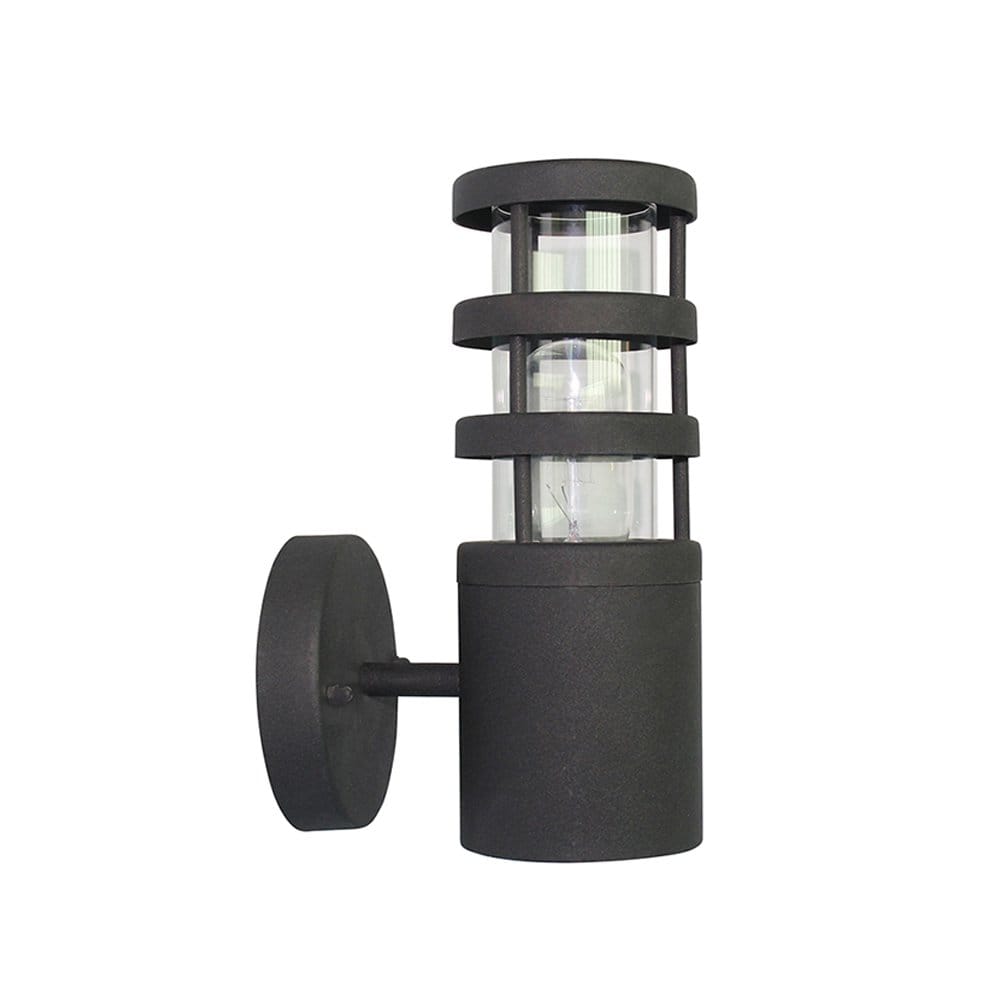 Elstead Hornbaek Single Wall Lantern - Black
