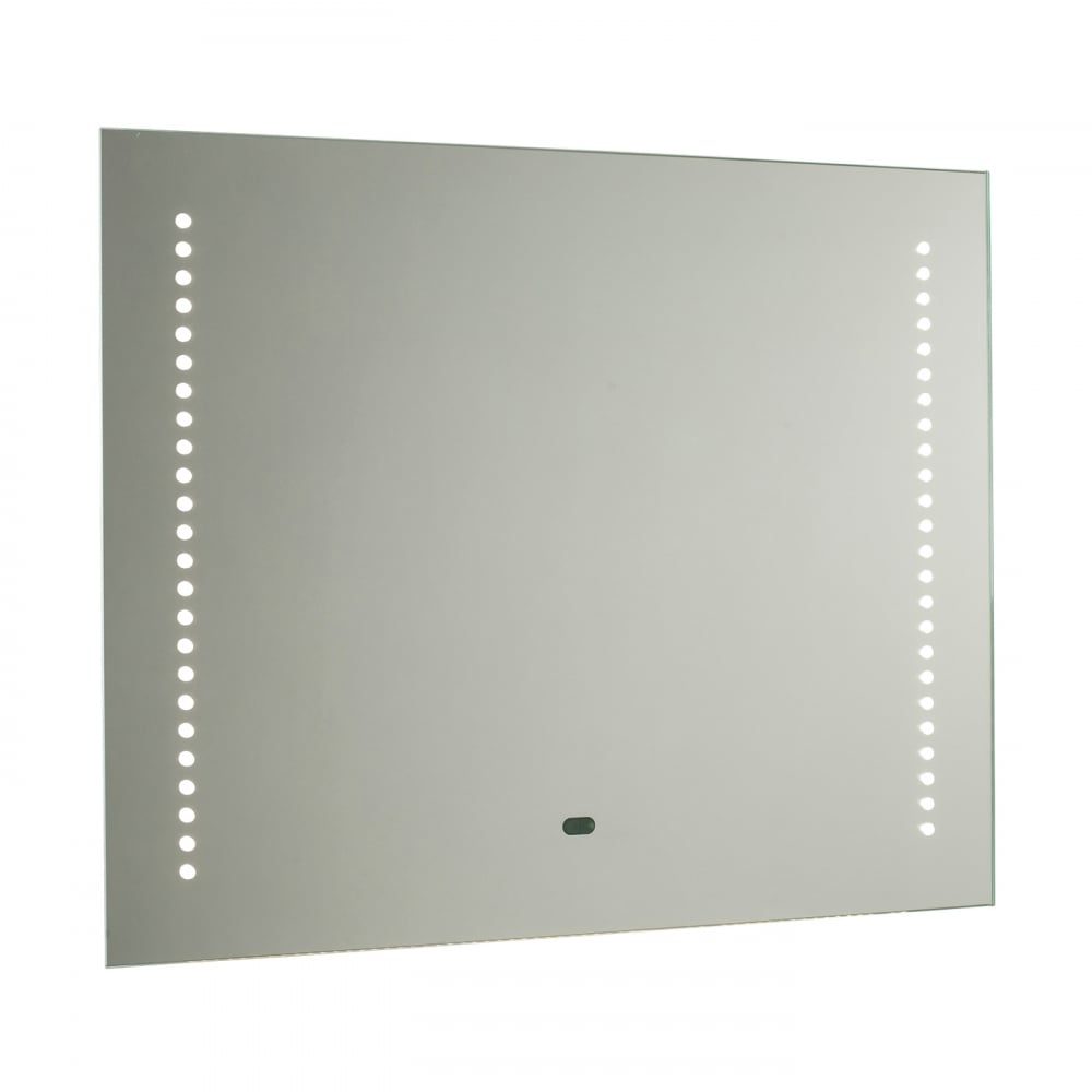 Saxby RIFT Shaver Mirror with motion sensor, de-mister & dual shaver socket