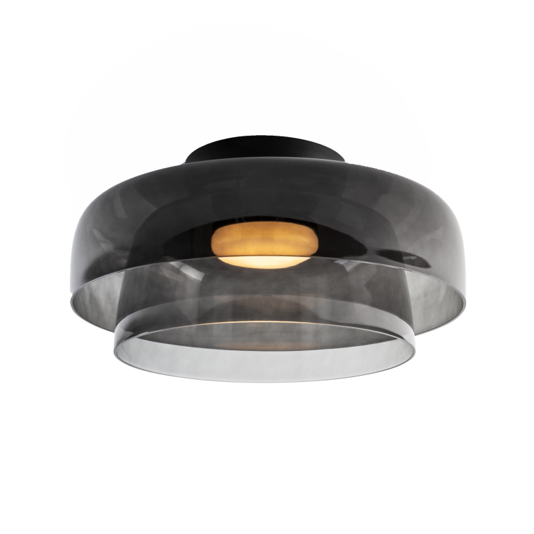 LedsC4 Levels 420mm Double Flush Ceiling Light
