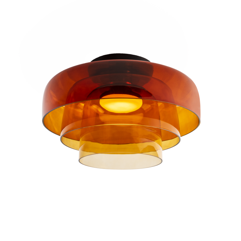 LedsC4 Levels 420mm Triple Flush Ceiling Light