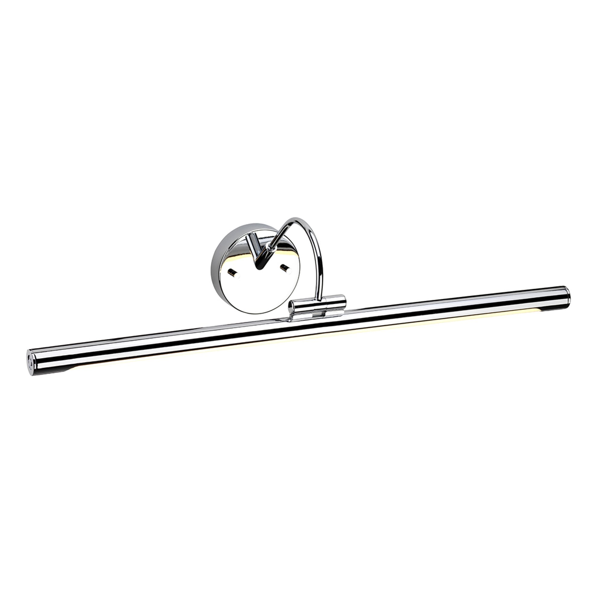 Elstead Alton Single Large LED Picture Light - Polished Chrome
