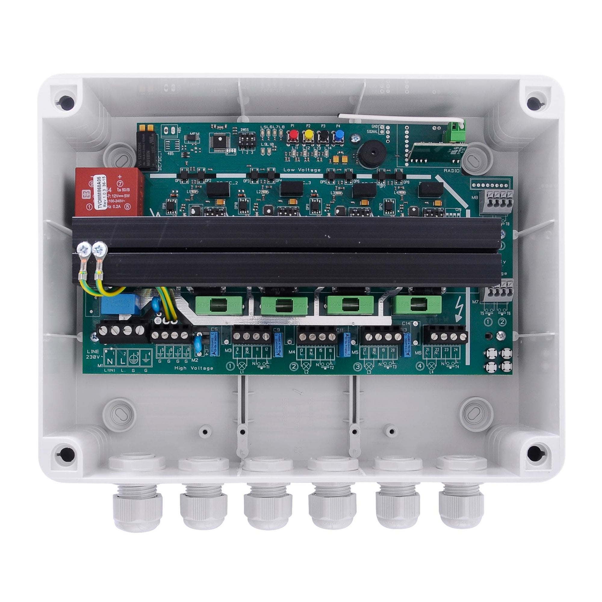 Wise Scene Box Kit (4 channel receiver, switch & FOB) - DIMMABLE