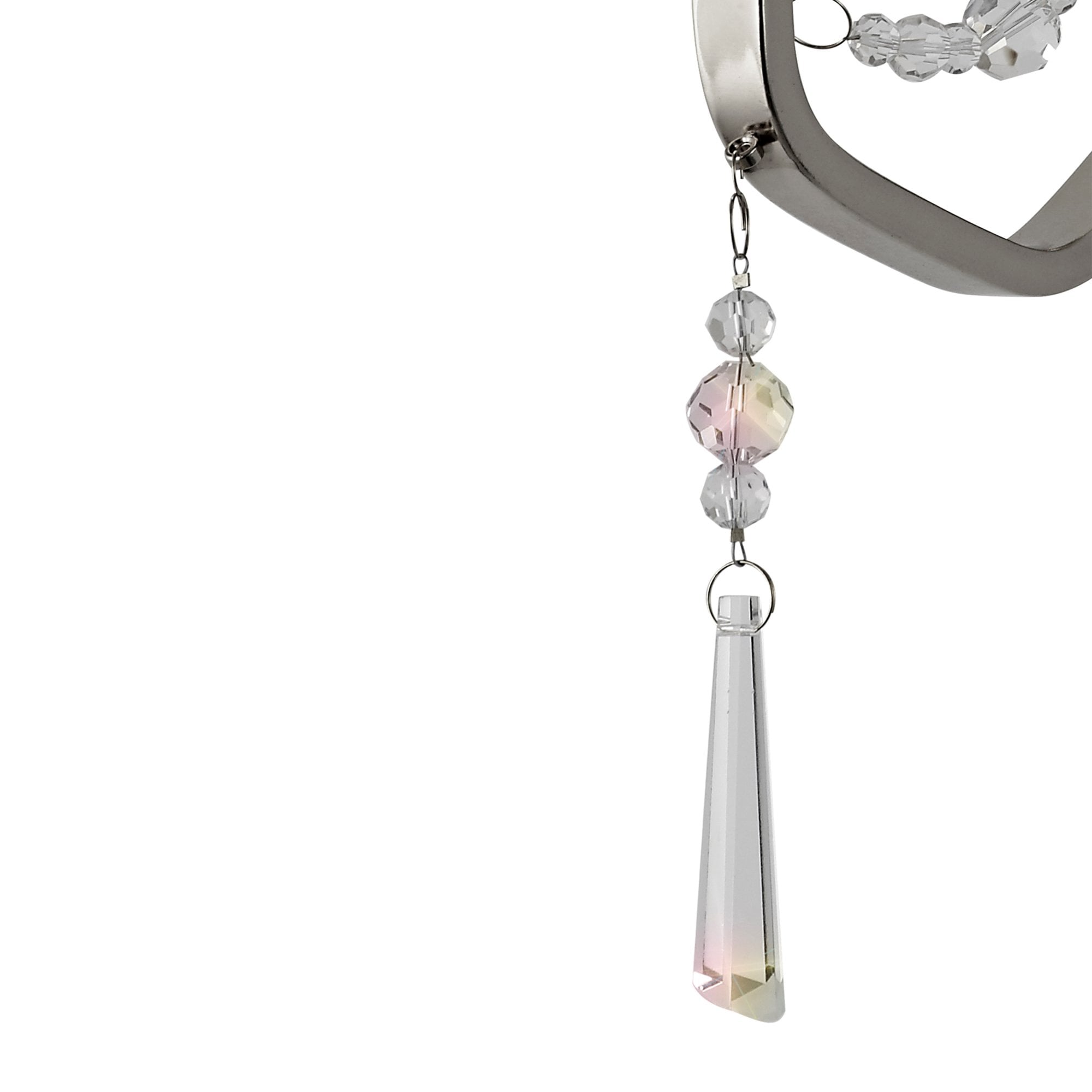 Diyas Armand Wall Lamp Single Light E14 - Polished Chrome/Crystal