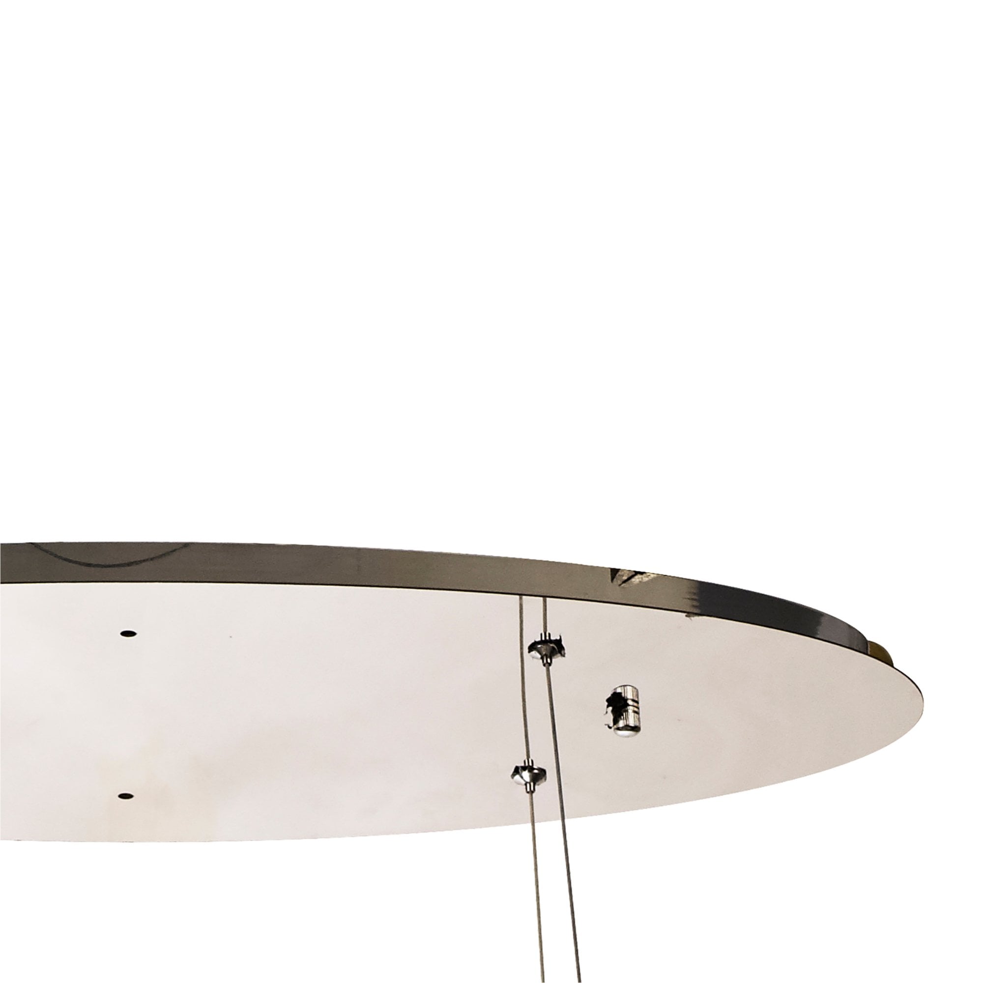 Diyas Empire 100x50cm Oval Pendant Chandelier - Polished Chrome/Crystal