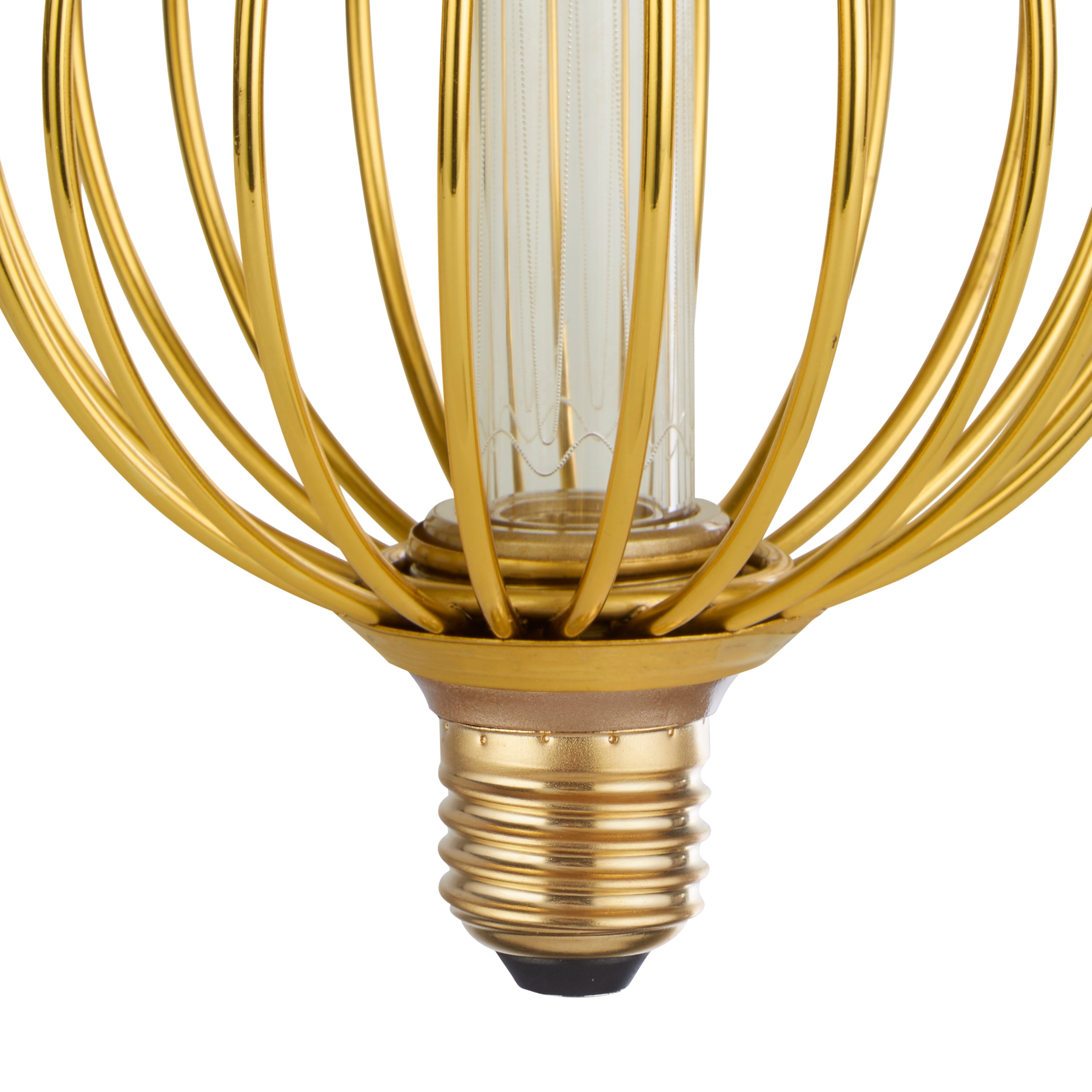 Searchlight E27 LED 3.5W Globe Lamp - 1800K - Dimmable - Gold
