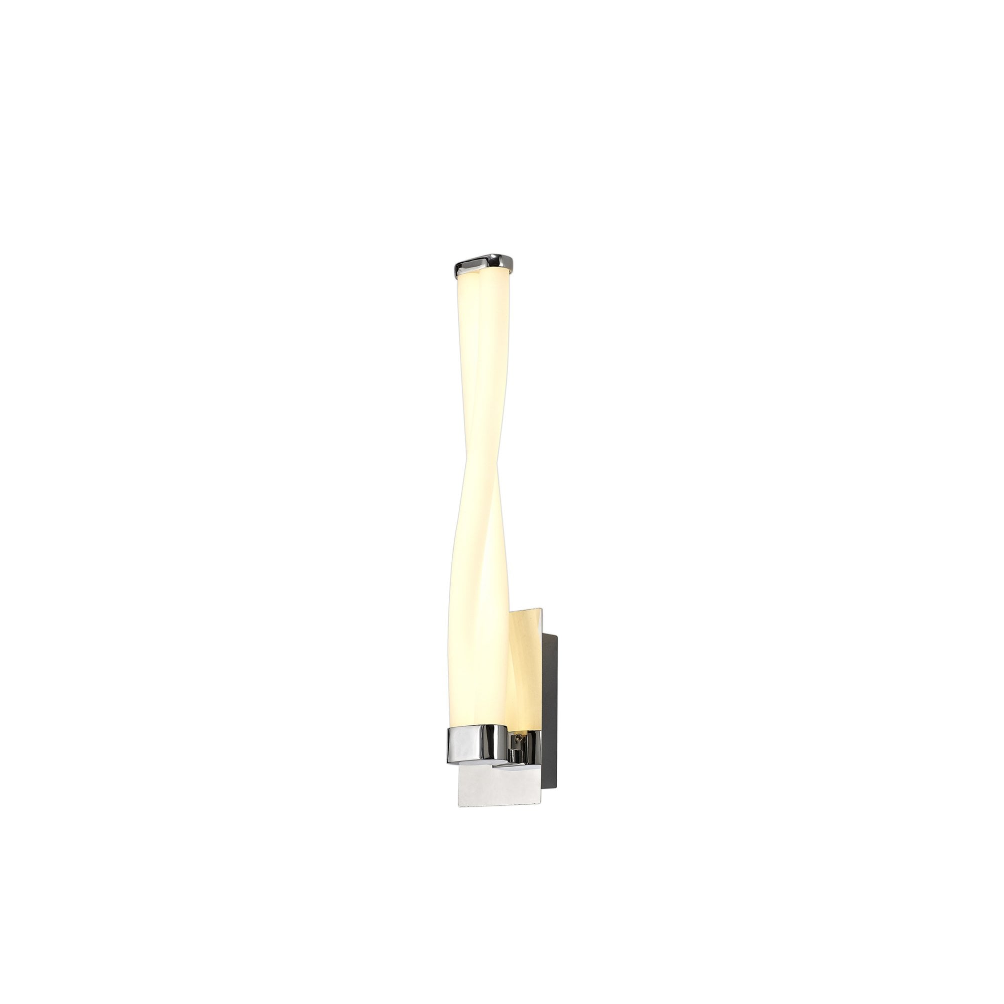 Fabula Albany Small 2 Light LED Wall Lamp - Polished Chrome - IP44