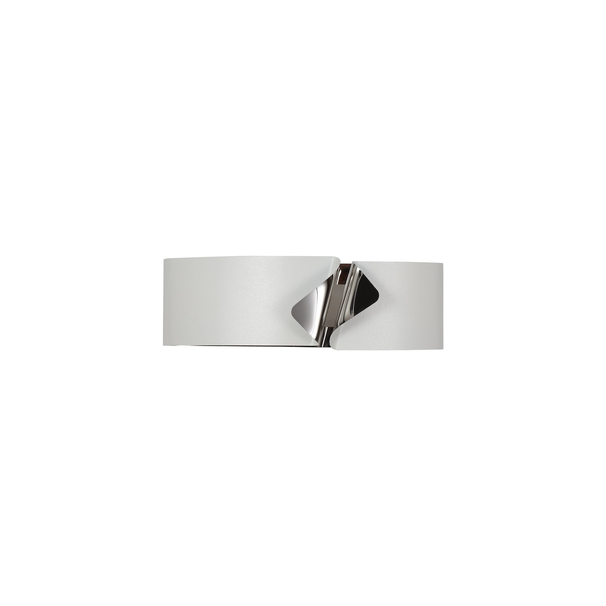 Fabula Westminster LED Wall Lamp - Sand White & Polished Chrome