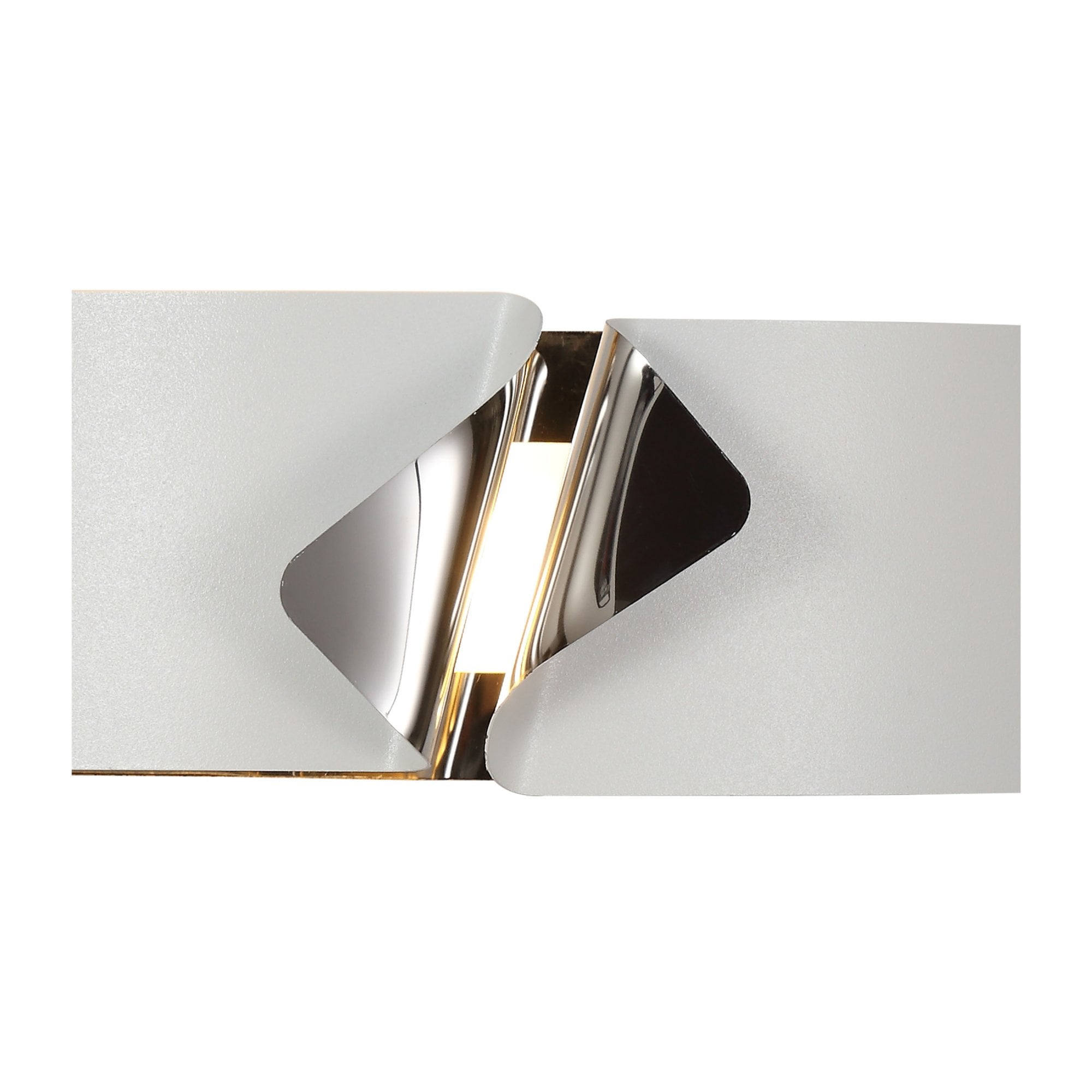 Fabula Westminster LED Wall Lamp - Sand White & Polished Chrome