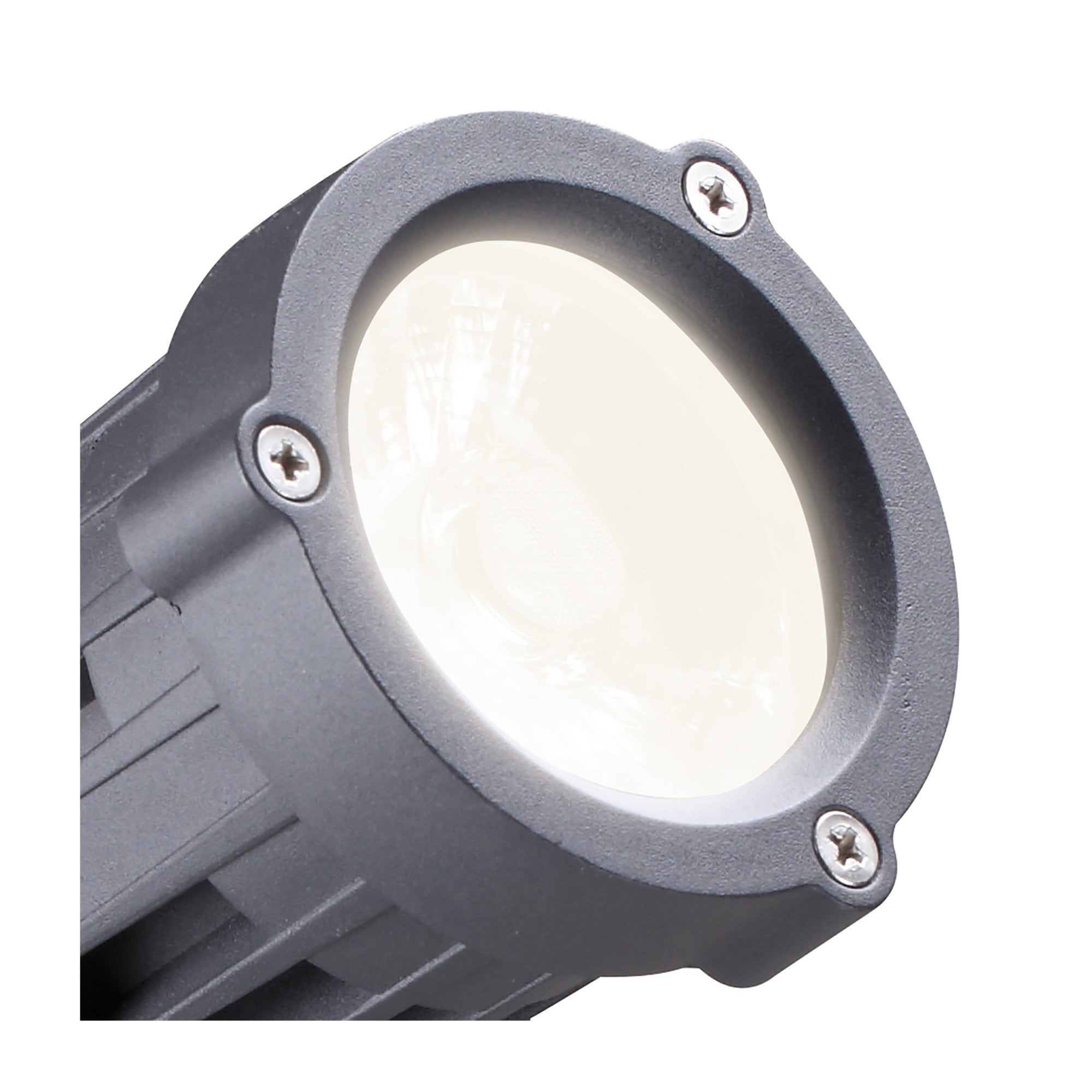 Fabula Trafalgar 15W LED Spike Light - Grey & Black - IP65