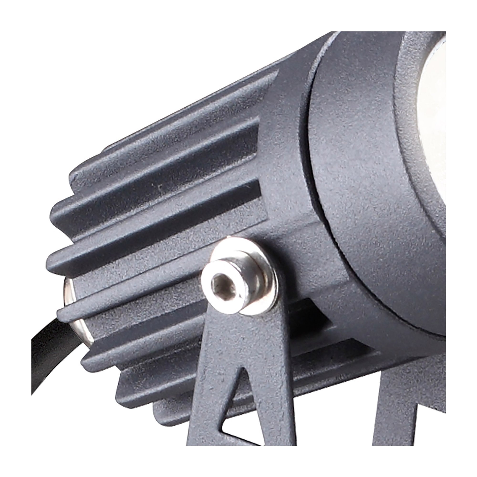 Fabula Trafalgar 3W LED Spike Light - Grey & Black - IP65