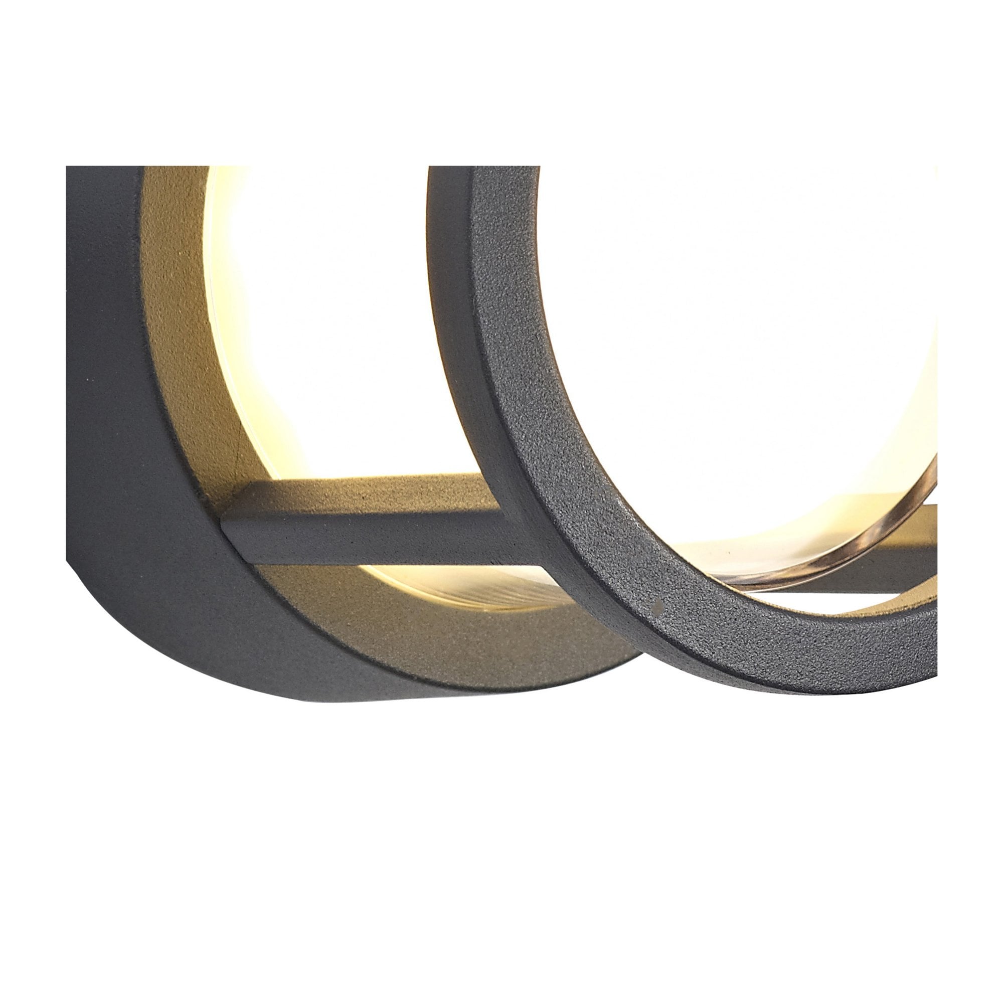 Fabula Sedley Round LED Downlight - Anthracite - IP54