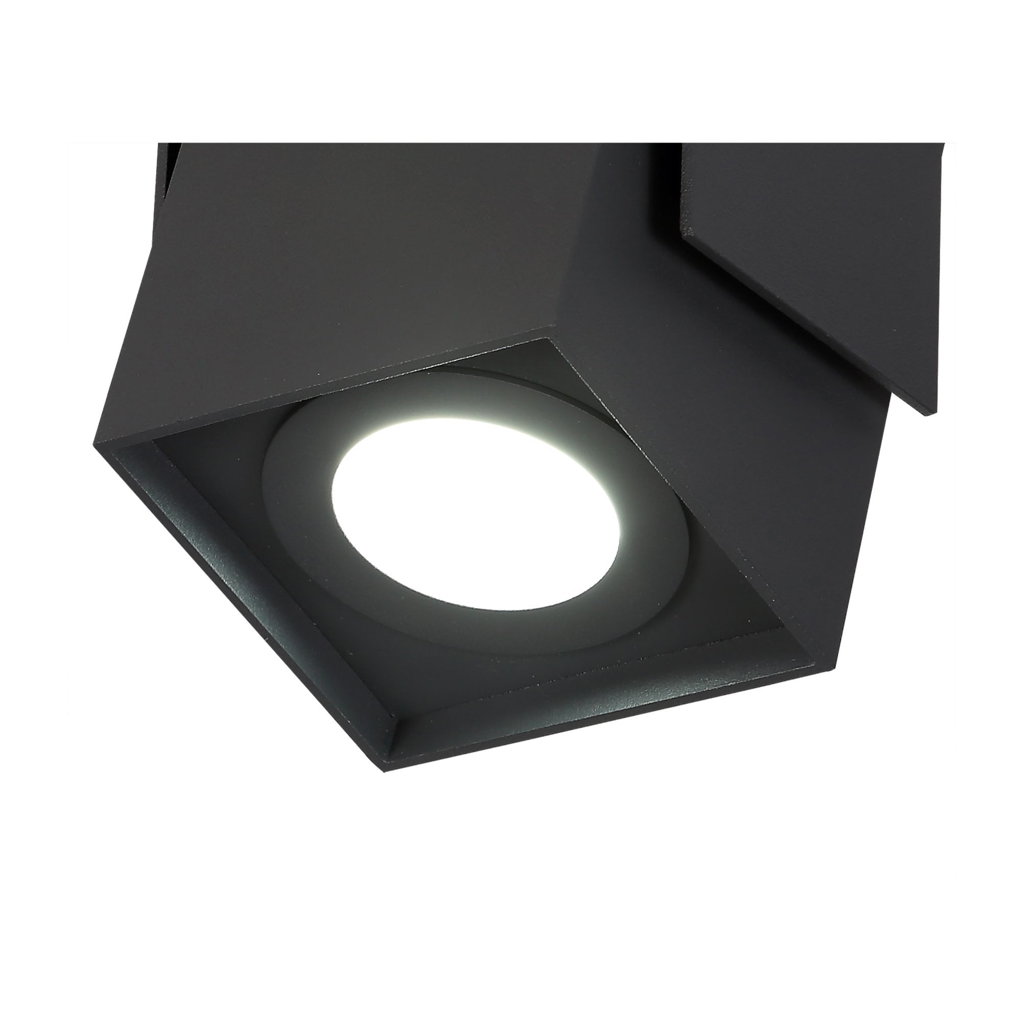 Fabula Armstrong Adjustable Square Spotlight - Sand Anthracite