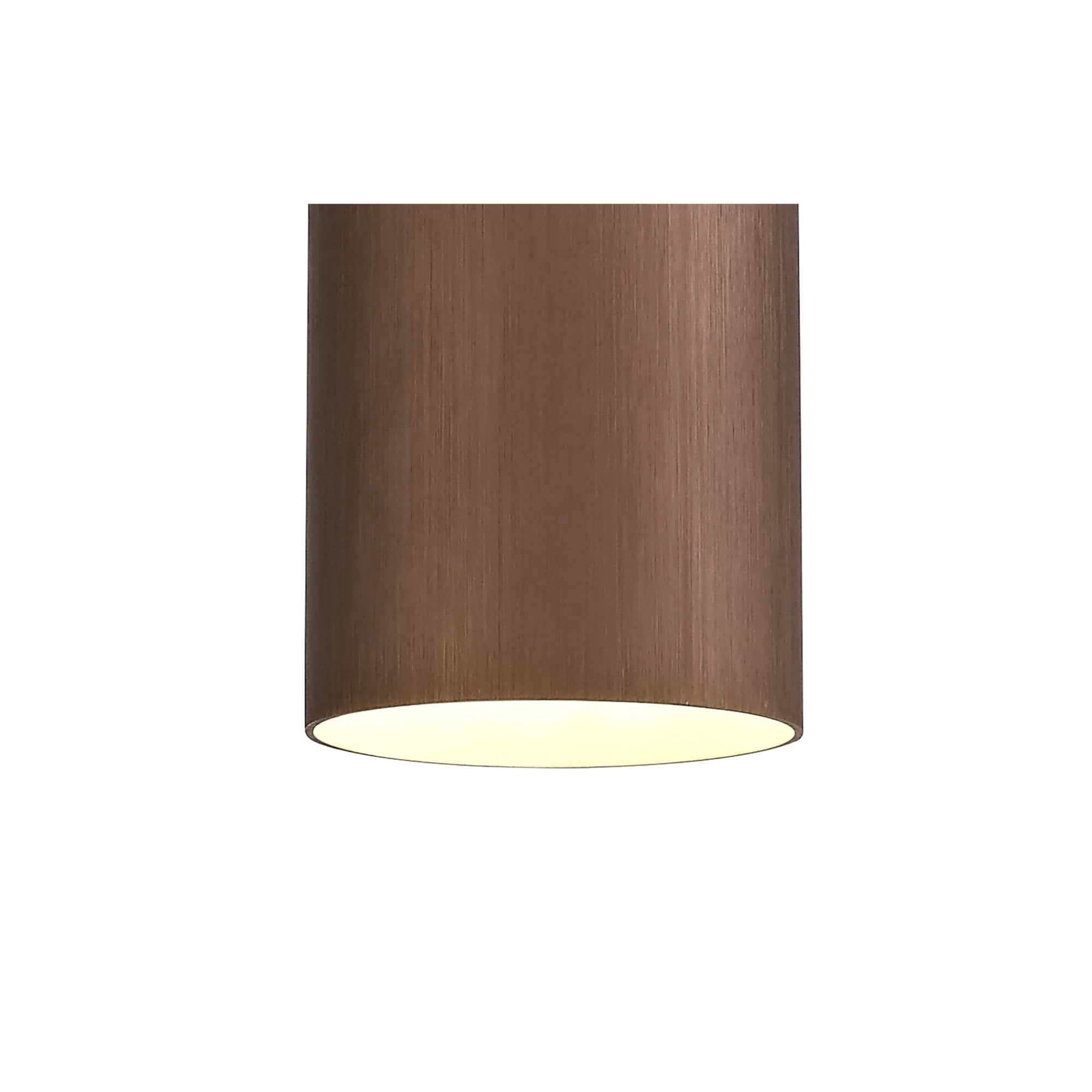 Fabula Chaucer Single Pendant - Coffee & Polished Chrome