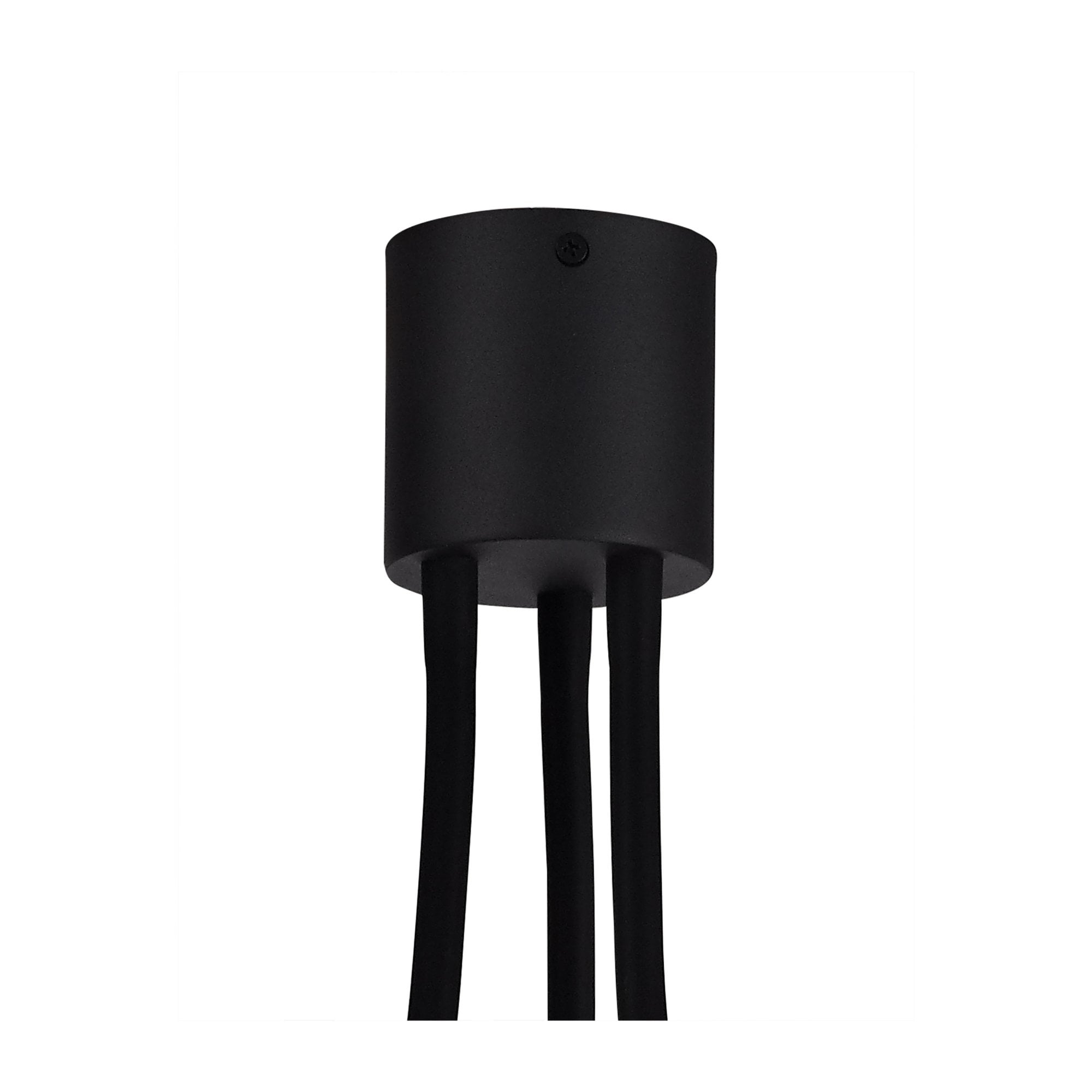 Fabula Hartwell 3 Light Flexible Ceiling Light - Satin Black & Brushed Copper