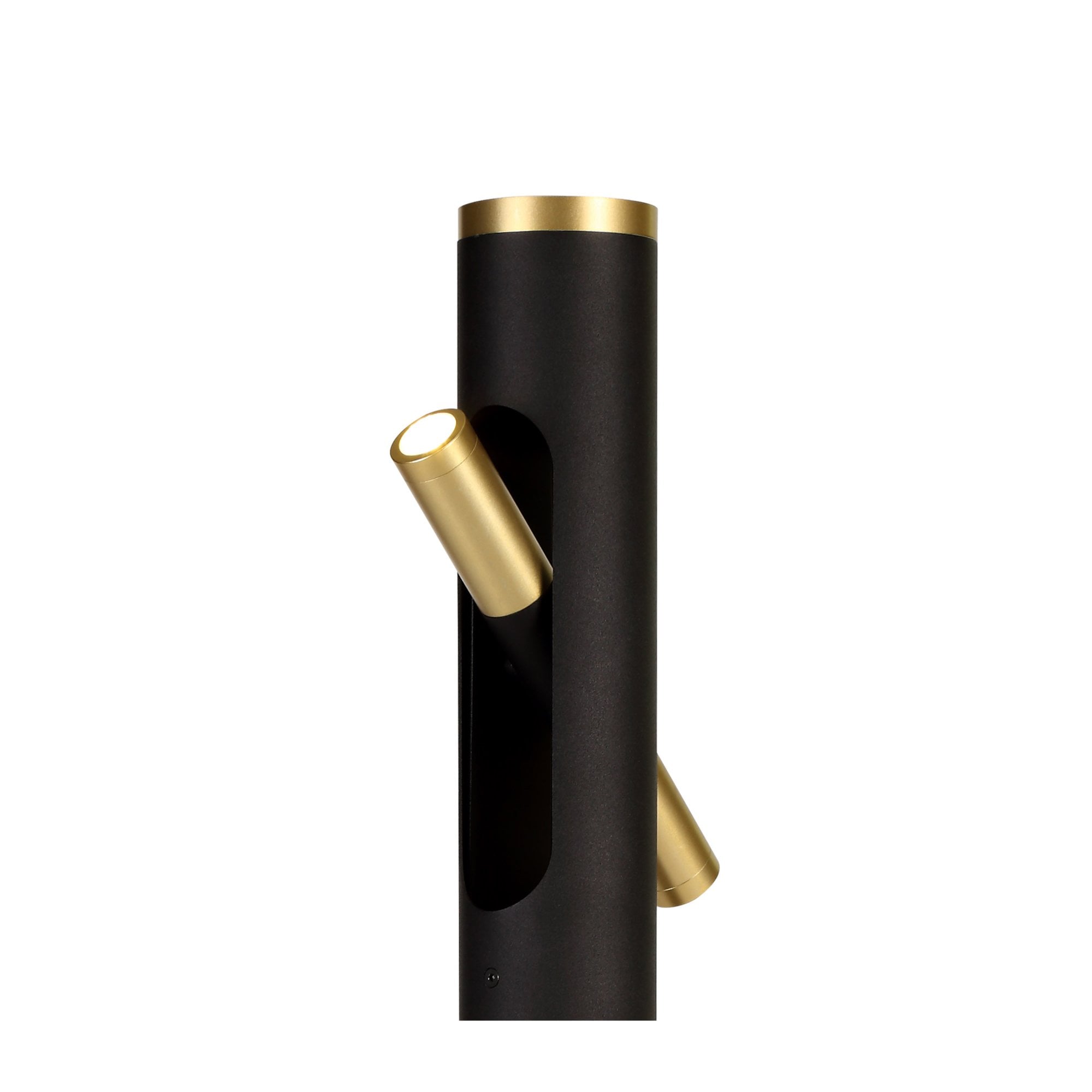 Fabula Riverside 2 Light LED Table Lamp - Sand Black & Gold