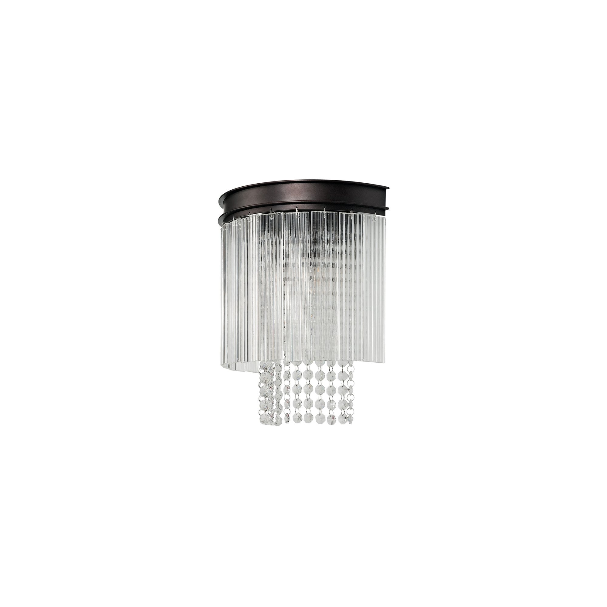 Fabula Malford 2 Light Wall Light - Brown Oxide