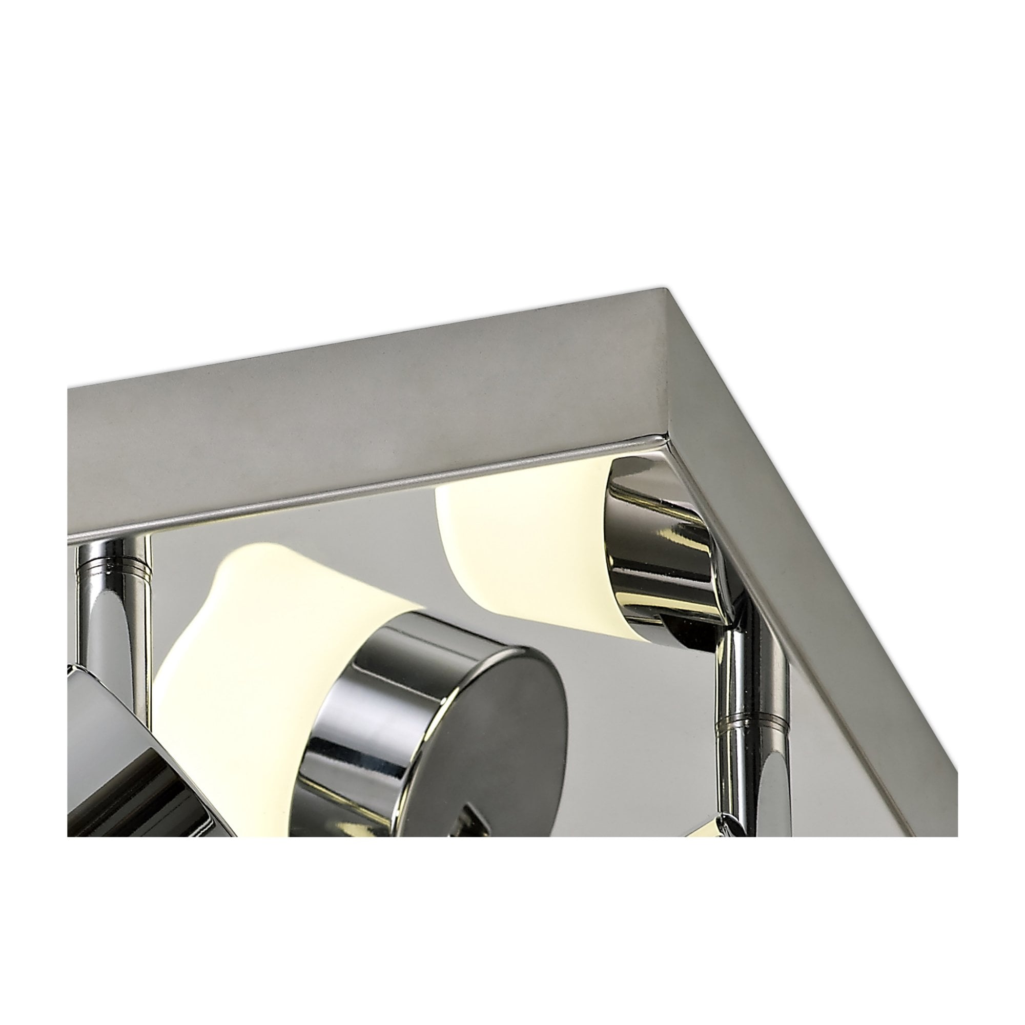 Fabula Lonsdale 4 Light Adjustable LED Flush Light - Polished Chrome - IP44