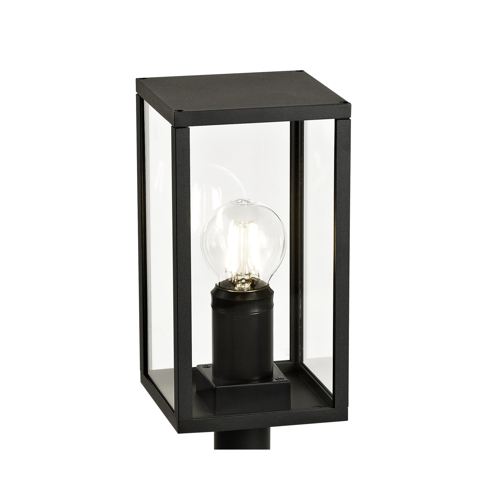 Fabula Honeycroft Short Post - Graphite Black - IP54