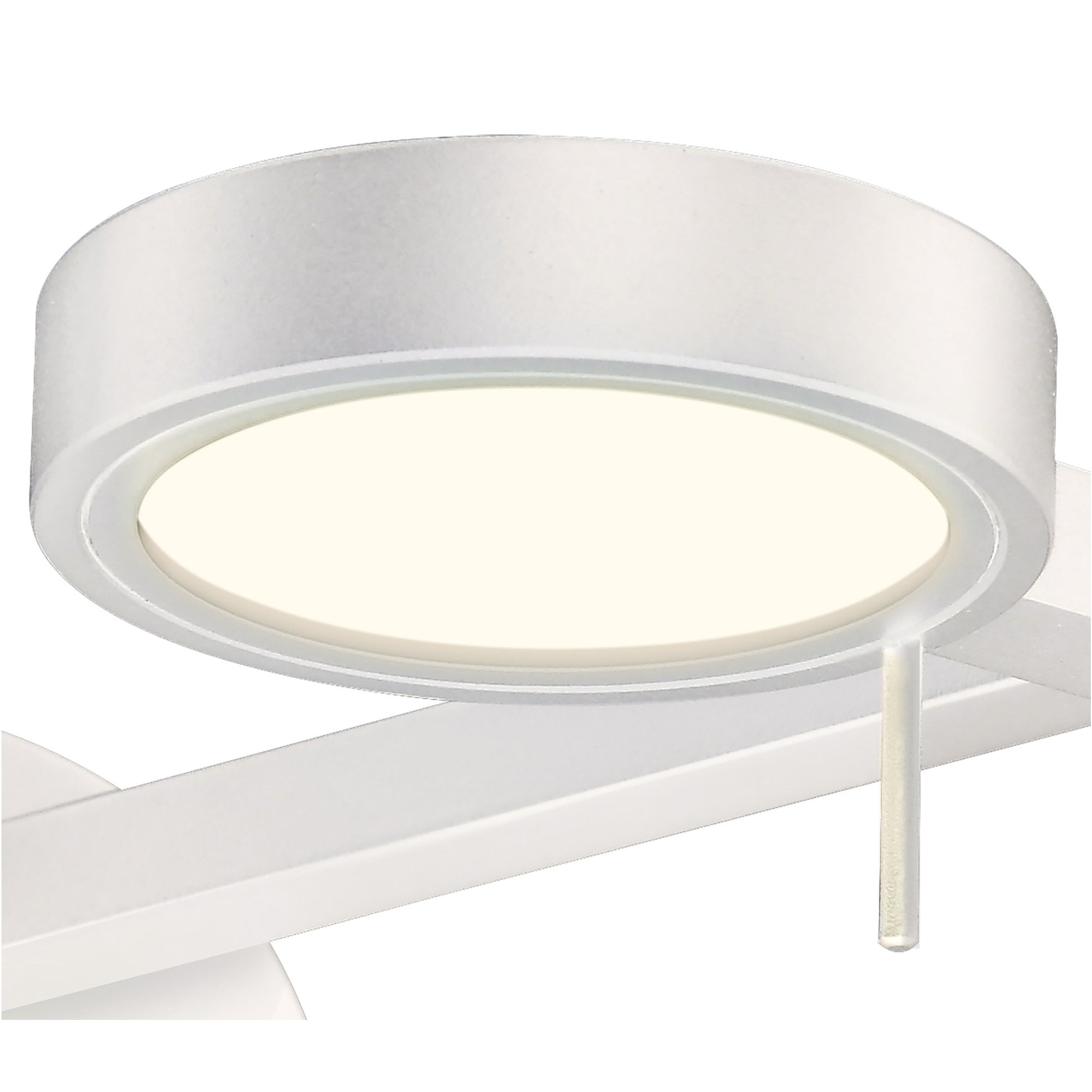 Fabula Hollybush Adjustable LED Swing Arm Wall Lamp/Reader Light - Sand White