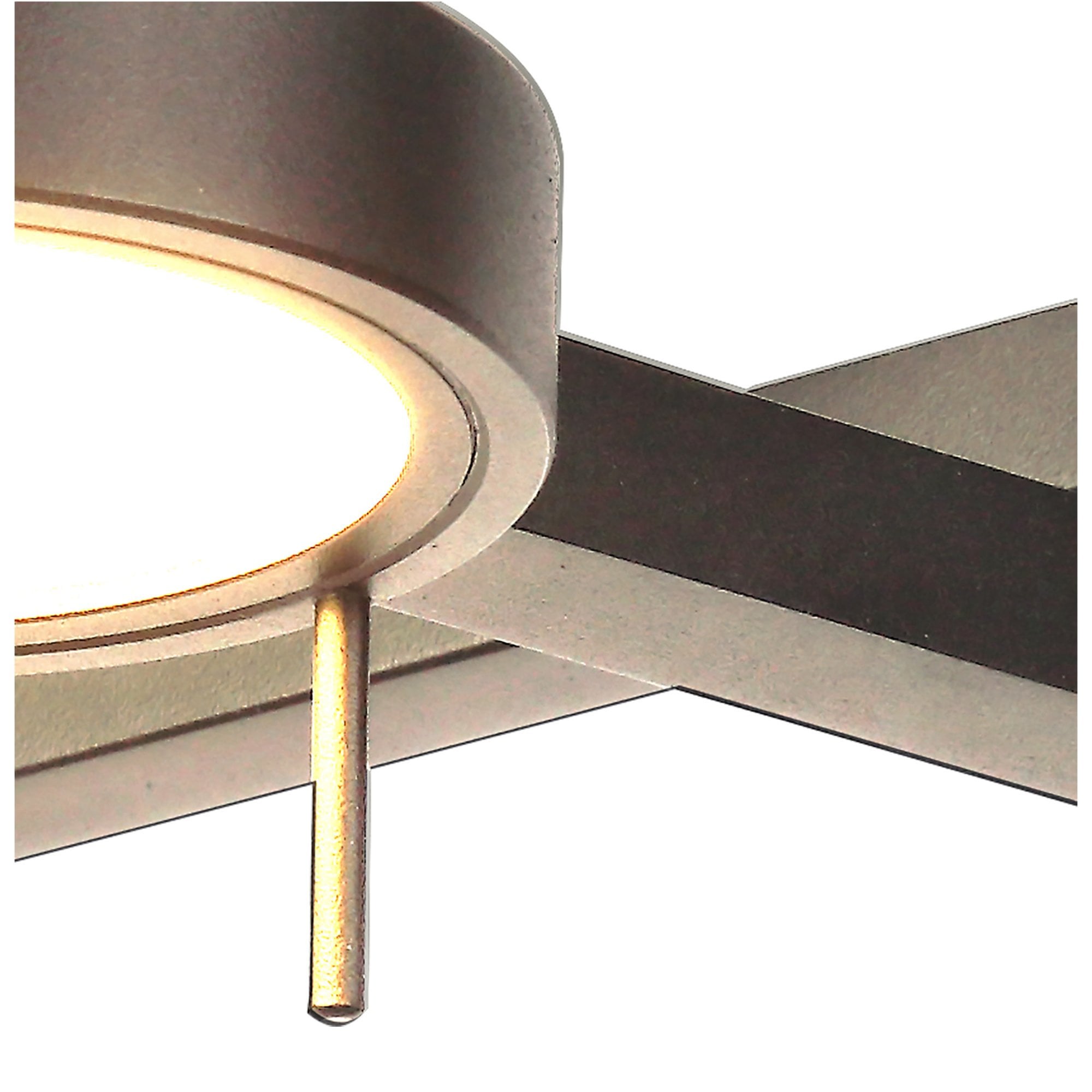 Fabula Hollybush Adjustable LED Swing Arm Wall Lamp/Reader Light - Satin Nickel