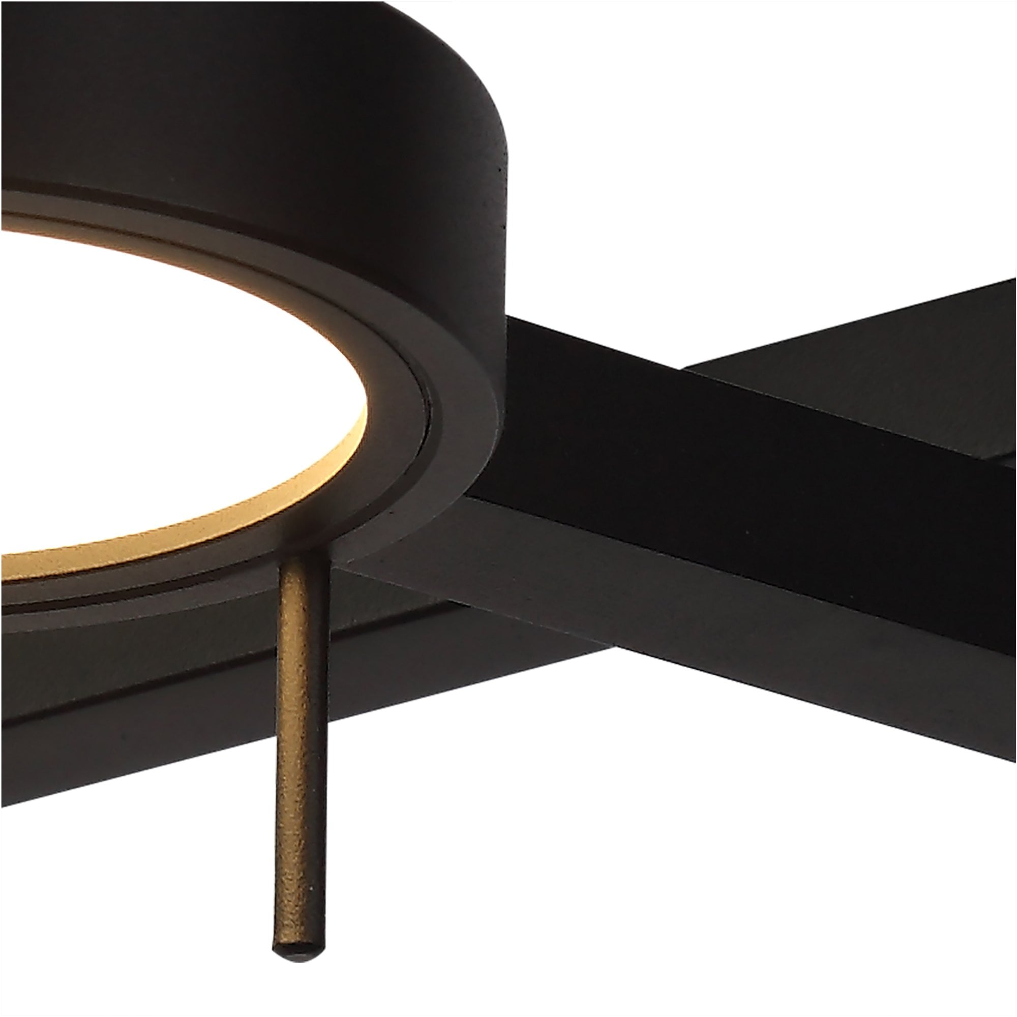 Fabula Hollybush Adjustable LED Swing Arm Wall Lamp/Reader Light - Sand Black