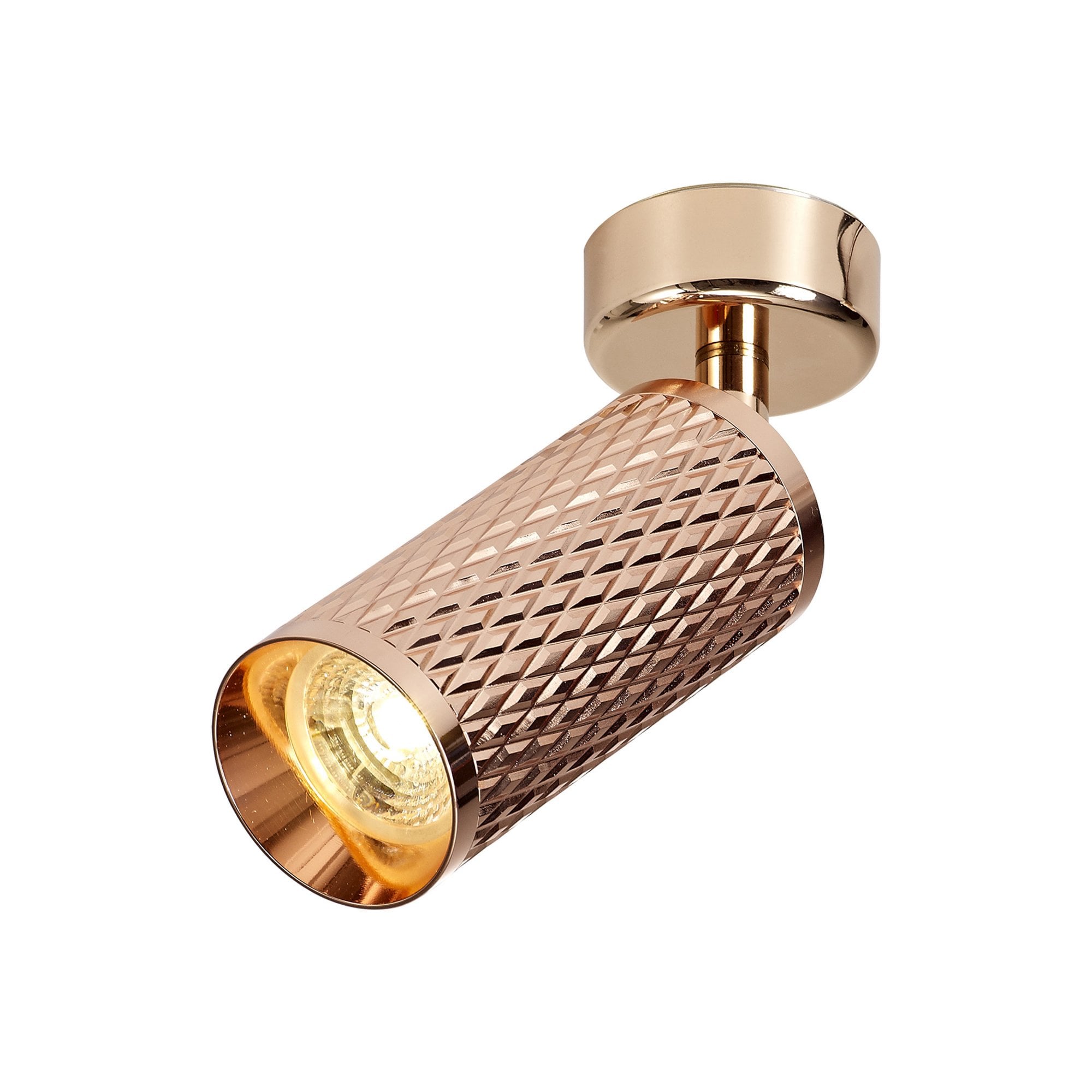 Fabula Summerfield Single Adjustable Spot Light - Rose Gold