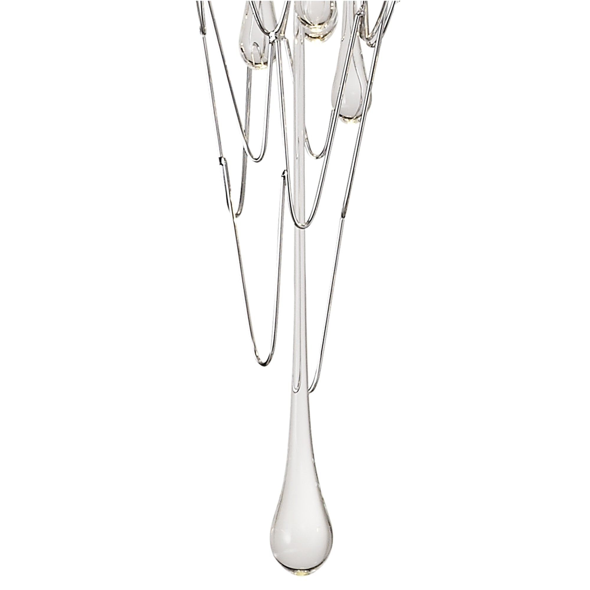 Fabula Albion 5 Light Round Pendant - Polished Chrome