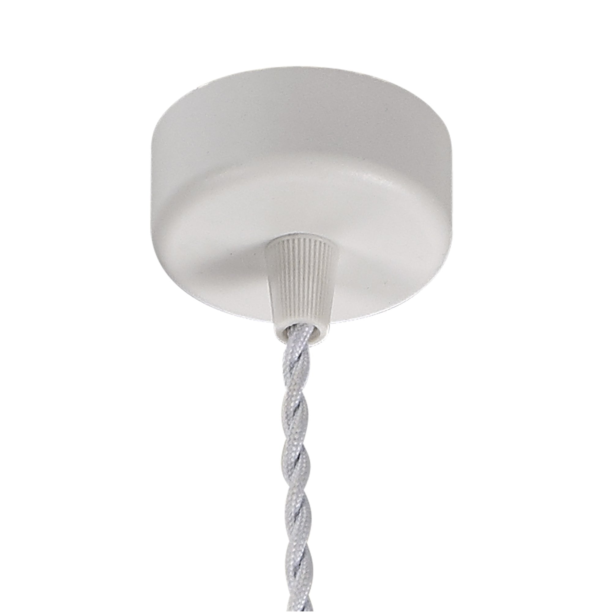 Fabula Summerfield Single Pendant Kit - Sand White - Frame Only