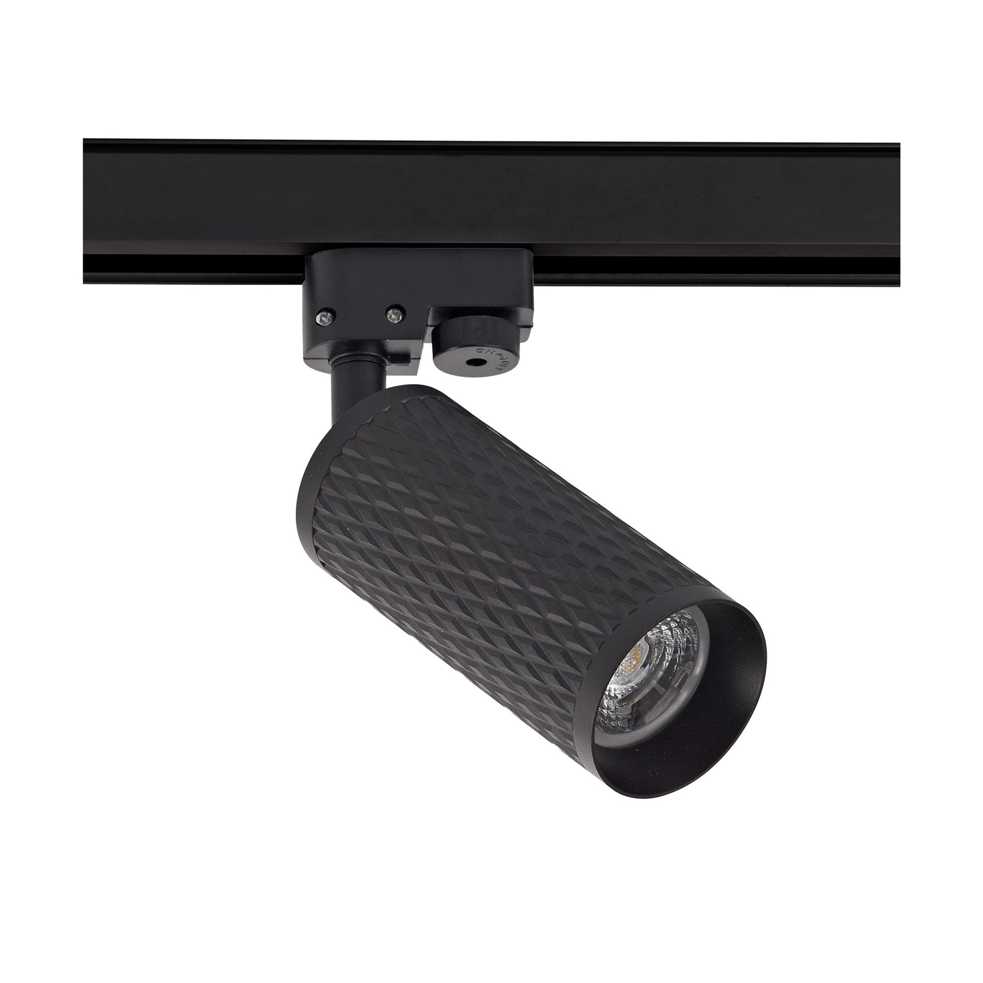 Fabula Summerfield Single Adjustable Track Spot Light - Sand Black