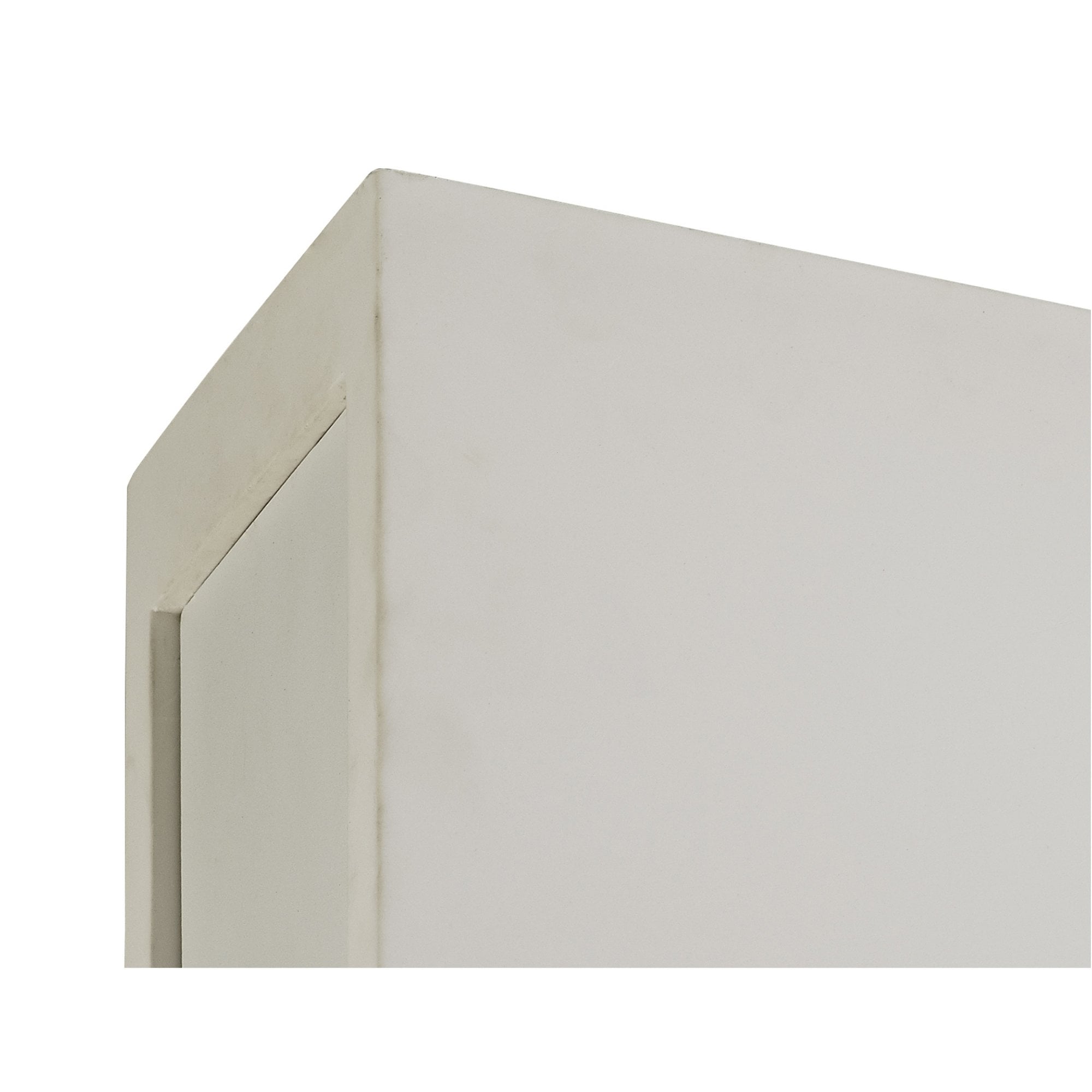 Fabula Trevose 2 Light Rectangular Ceiling Spot Light - White Paintable Gypsum & Matt White Cover