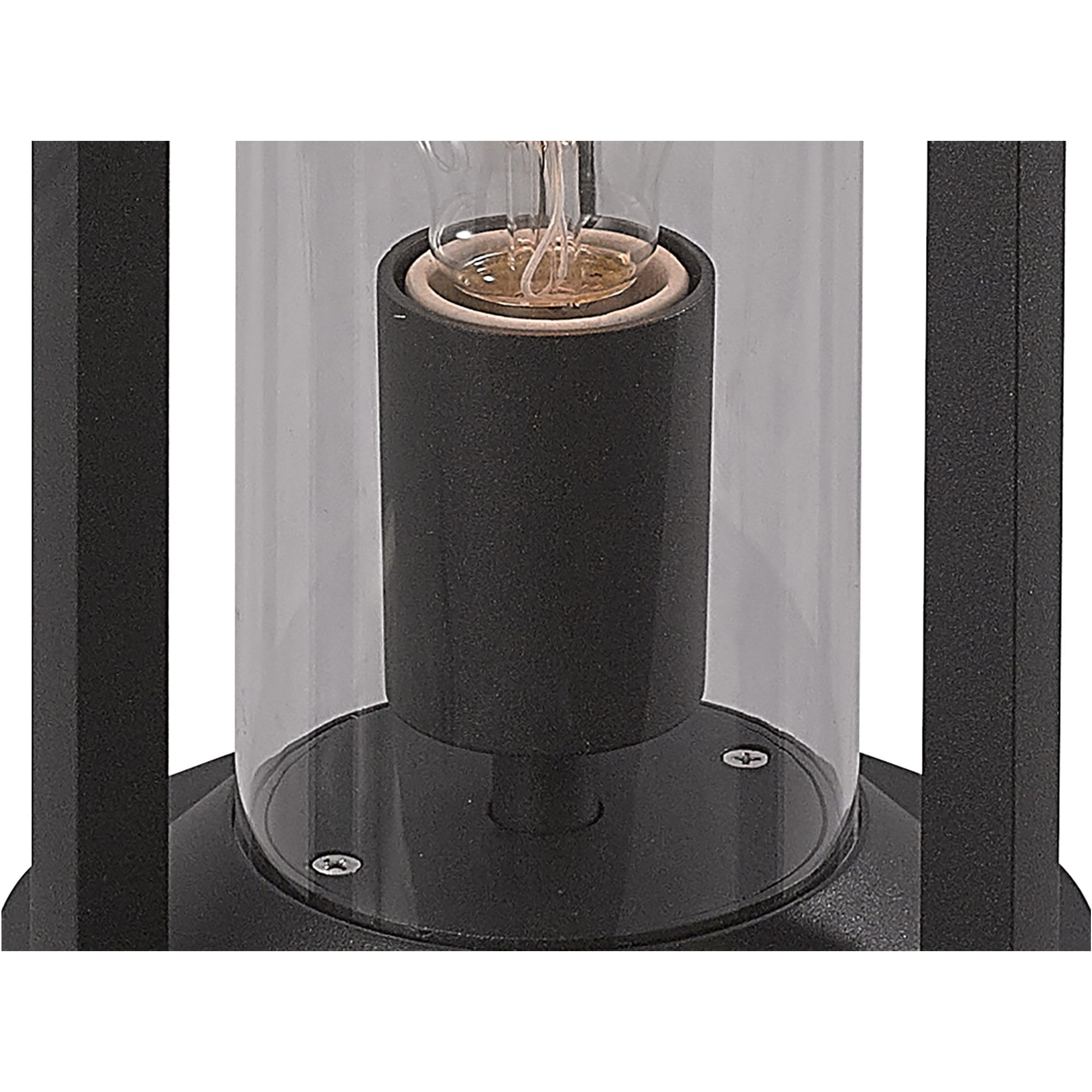 Fabula Highland Medium Single Post Lamp - Anthracite - IP65
