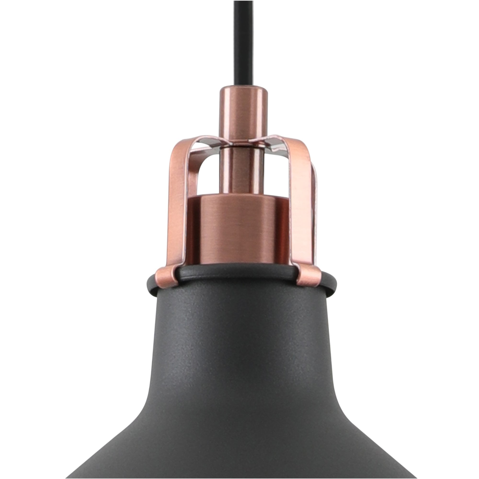 Fabula Forest Single Small Pendant - Graphite & Copper